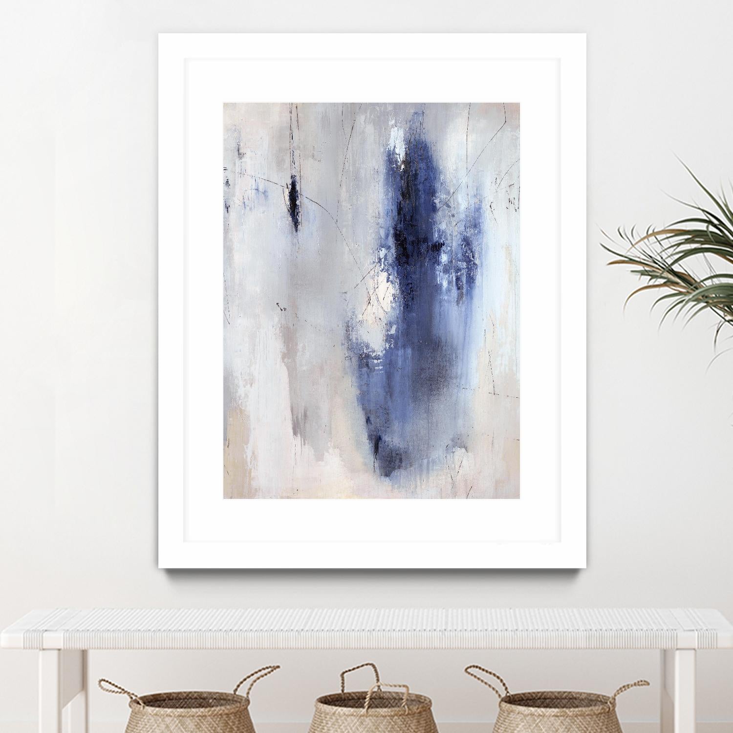 Jaywalkers by Daleno Art on GIANT ART - blue  abstract