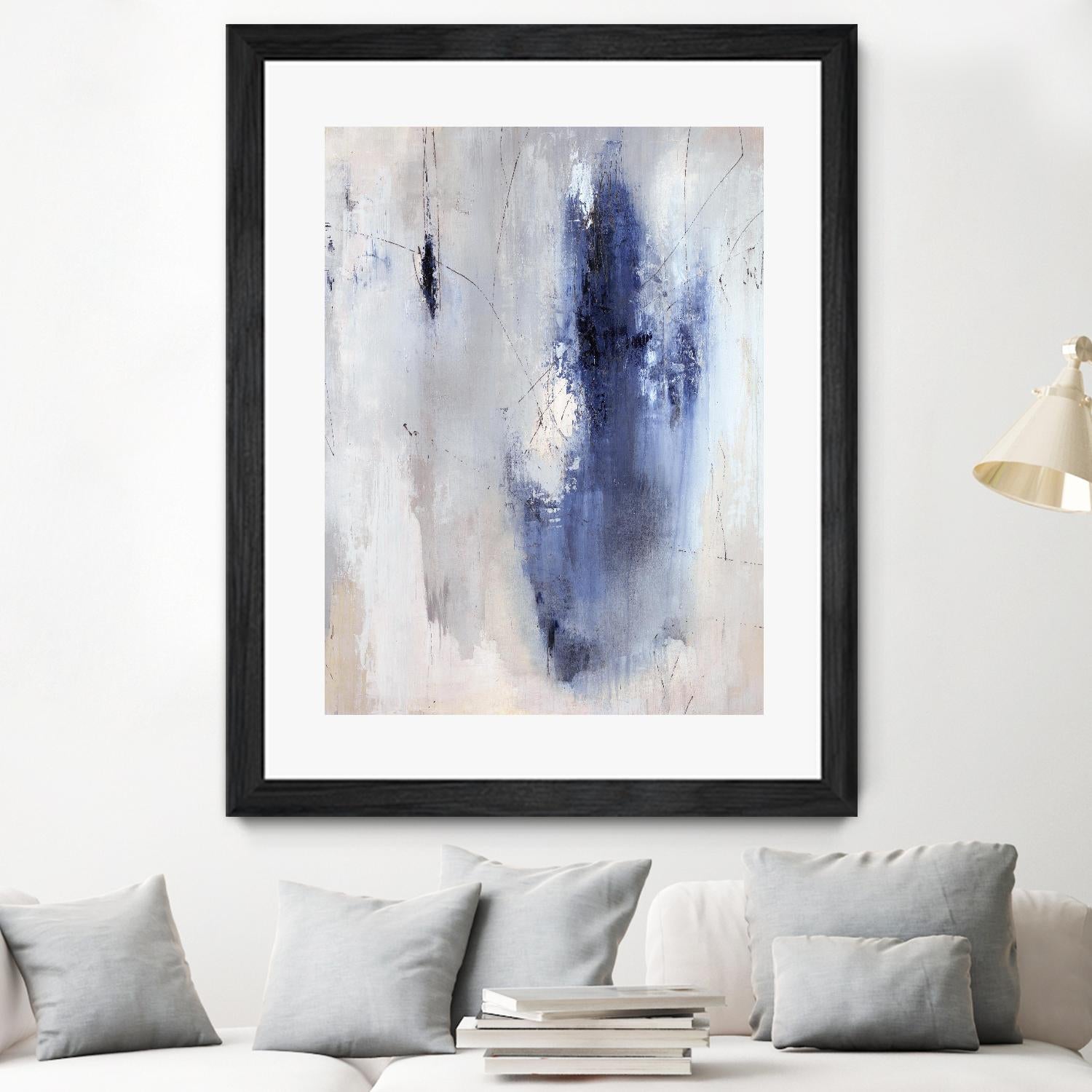 Jaywalkers by Daleno Art on GIANT ART - blue  abstract