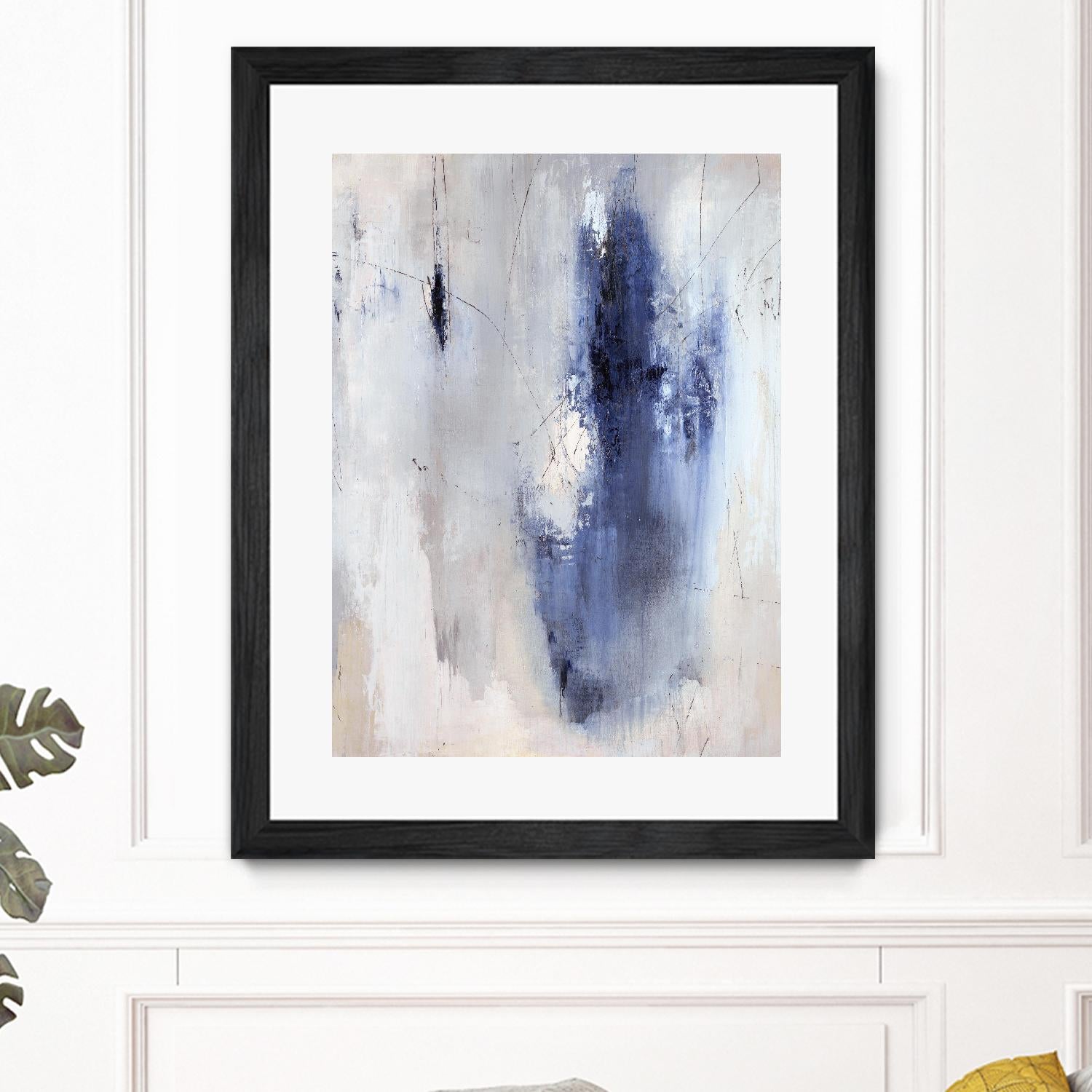 Jaywalkers by Daleno Art on GIANT ART - blue  abstract