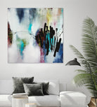 Disruptive Connection by Daleno Art on GIANT ART - pink abstract abstrait