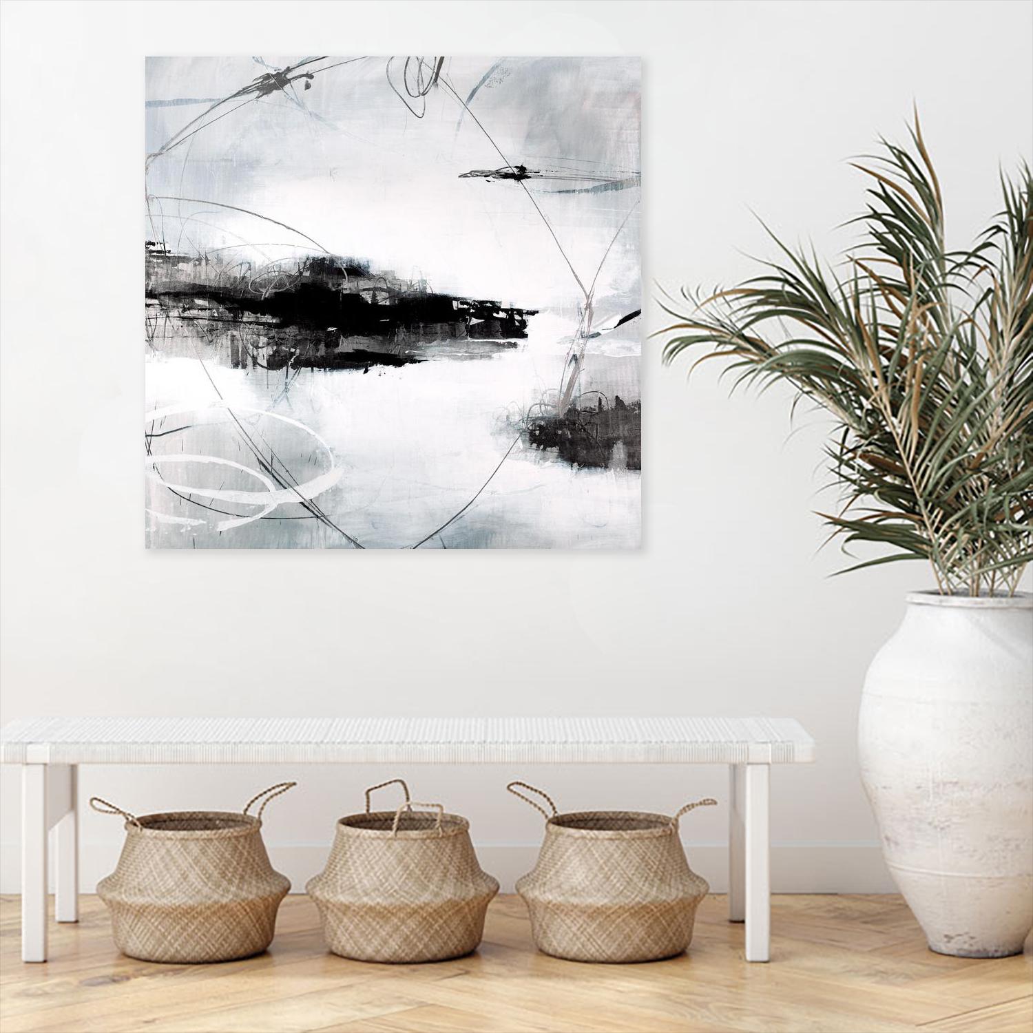 In An Instant by Daleno Art on GIANT ART - white abstract