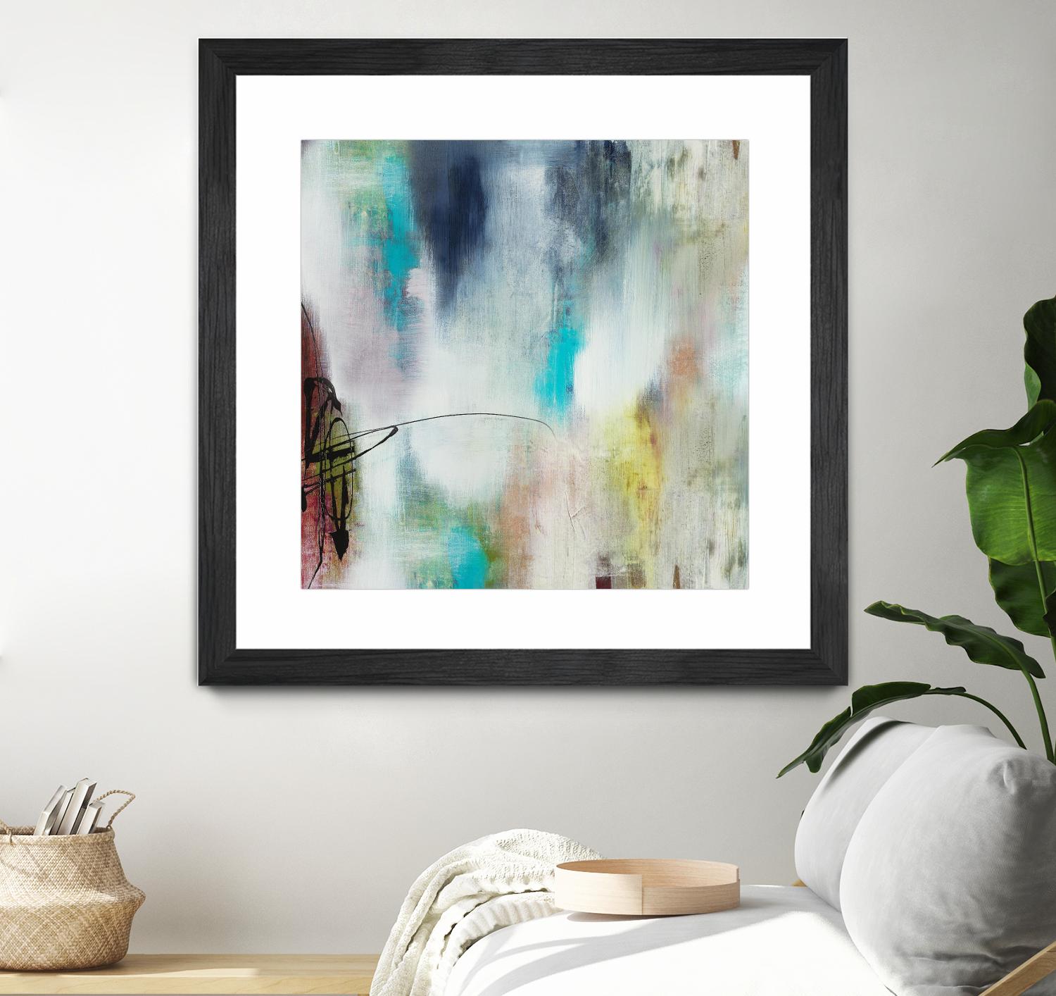 Disruptive Connection II by Daleno Art on GIANT ART - pink abstract abstrait