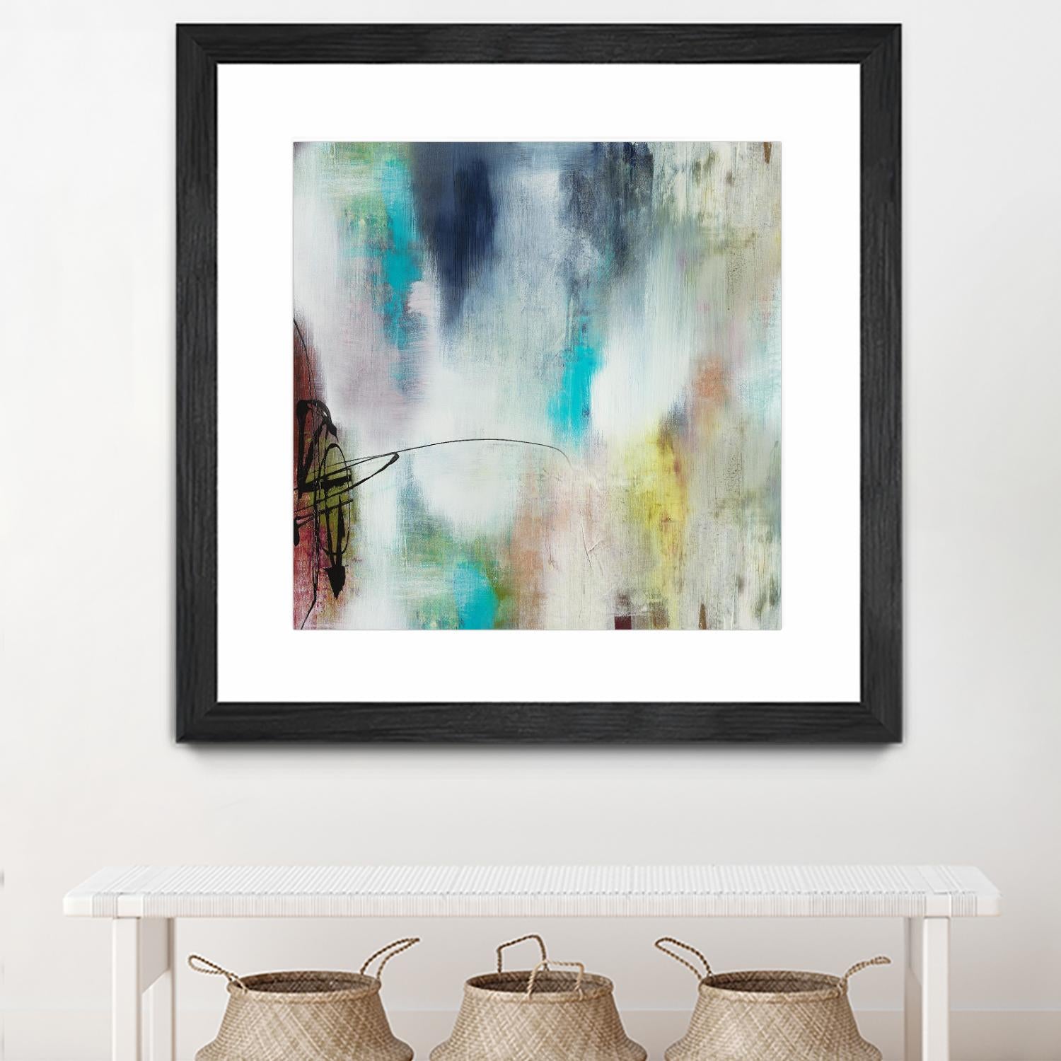 Disruptive Connection II by Daleno Art on GIANT ART - pink abstract abstrait