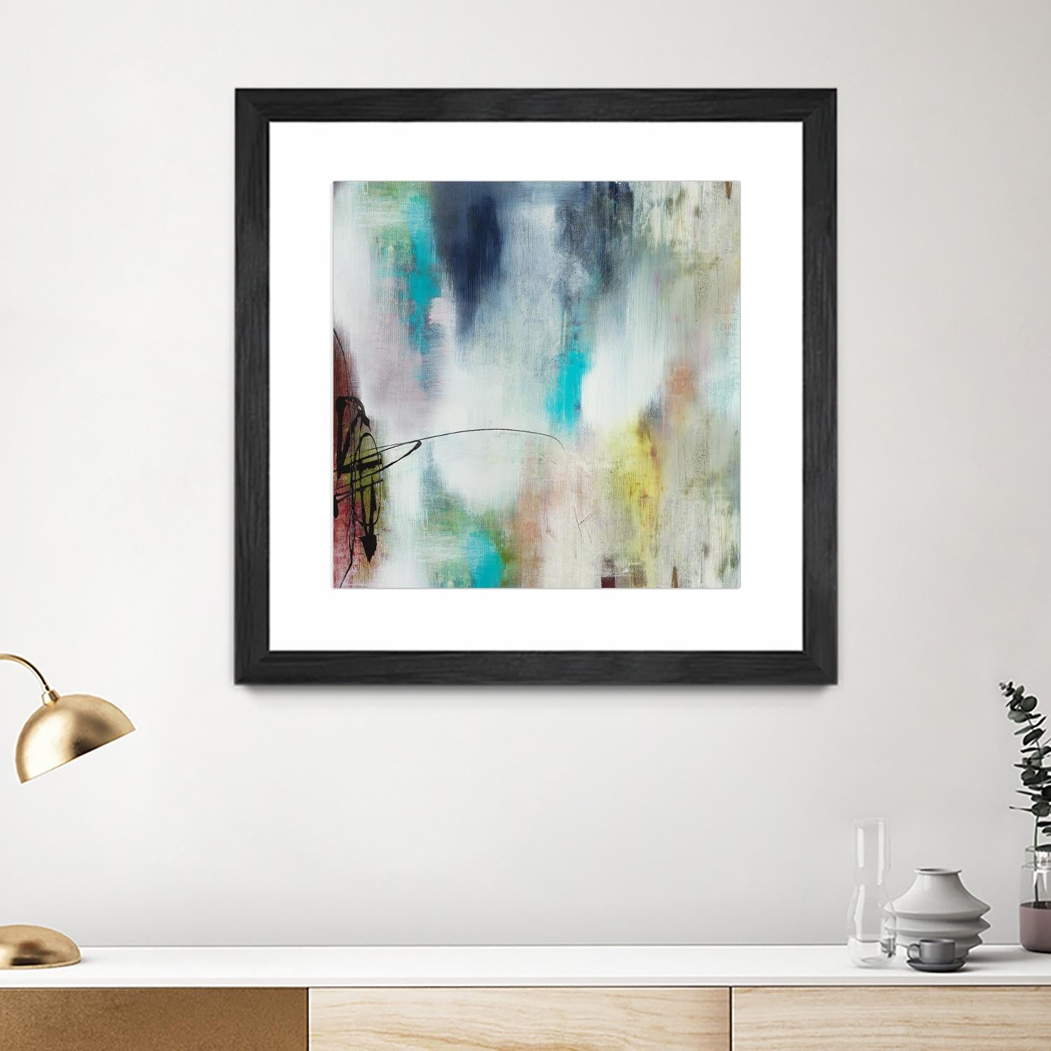 Disruptive Connection II by Daleno Art on GIANT ART - pink abstract abstrait