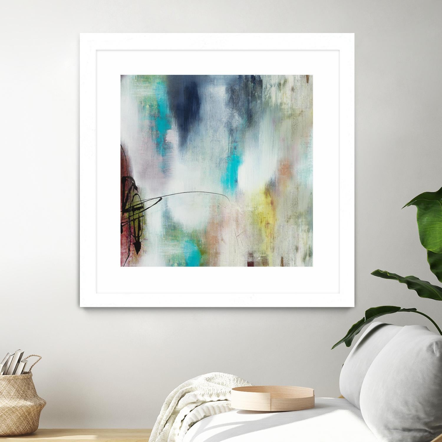 Disruptive Connection II by Daleno Art on GIANT ART - pink abstract abstrait