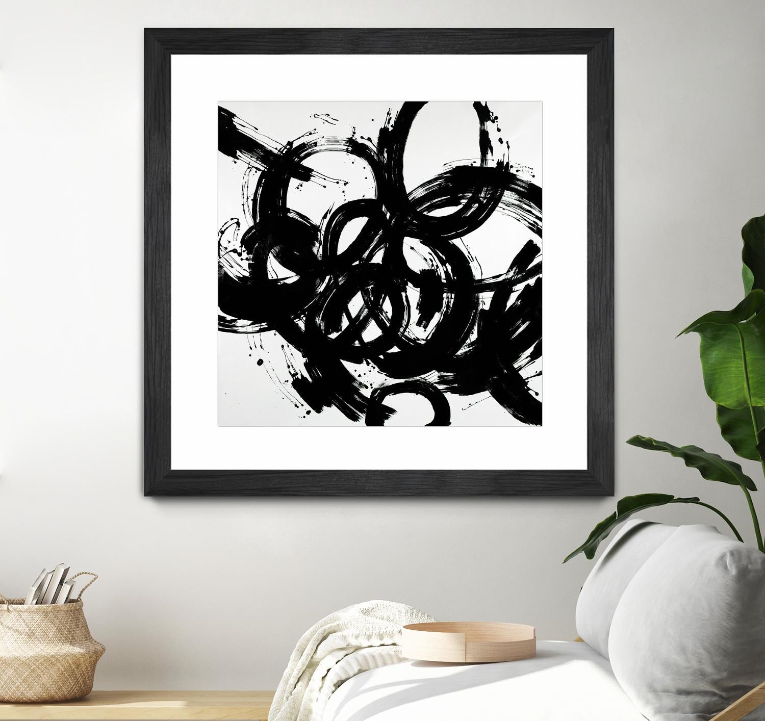Complex Turns by Daleno Art on GIANT ART - white black&white abstract