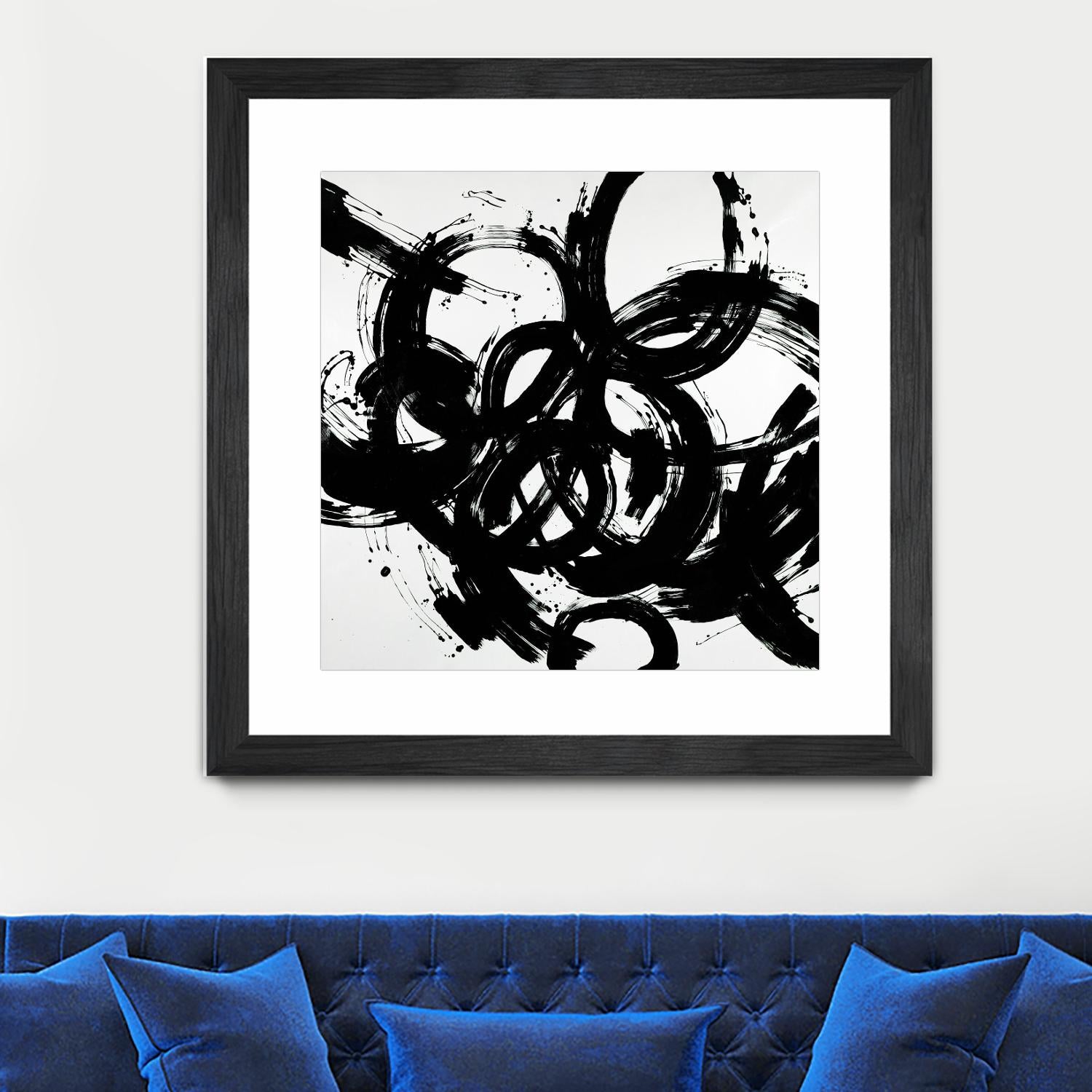 Complex Turns by Daleno Art on GIANT ART - white black&white abstract