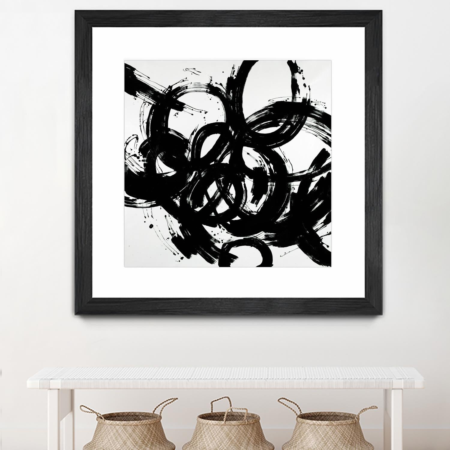 Complex Turns by Daleno Art on GIANT ART - white black&white abstract