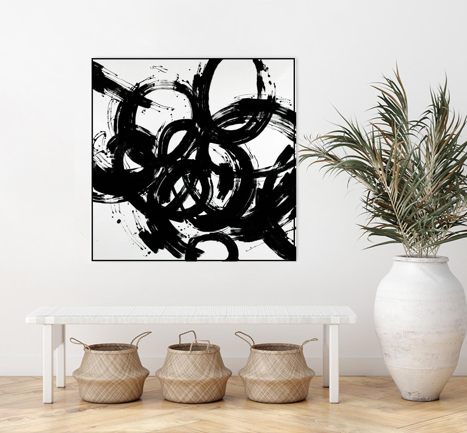 Complex Turns by Daleno Art on GIANT ART - white black&white abstract