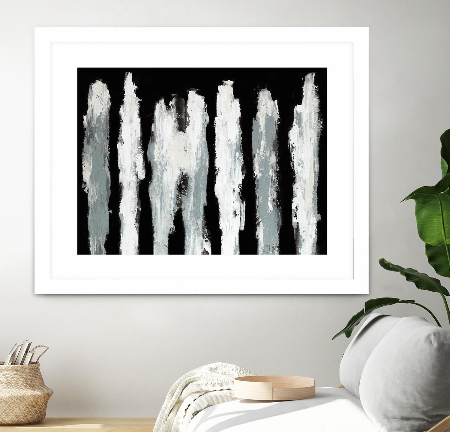 Kept in the Shadows by Daleno Art on GIANT ART - white abstract