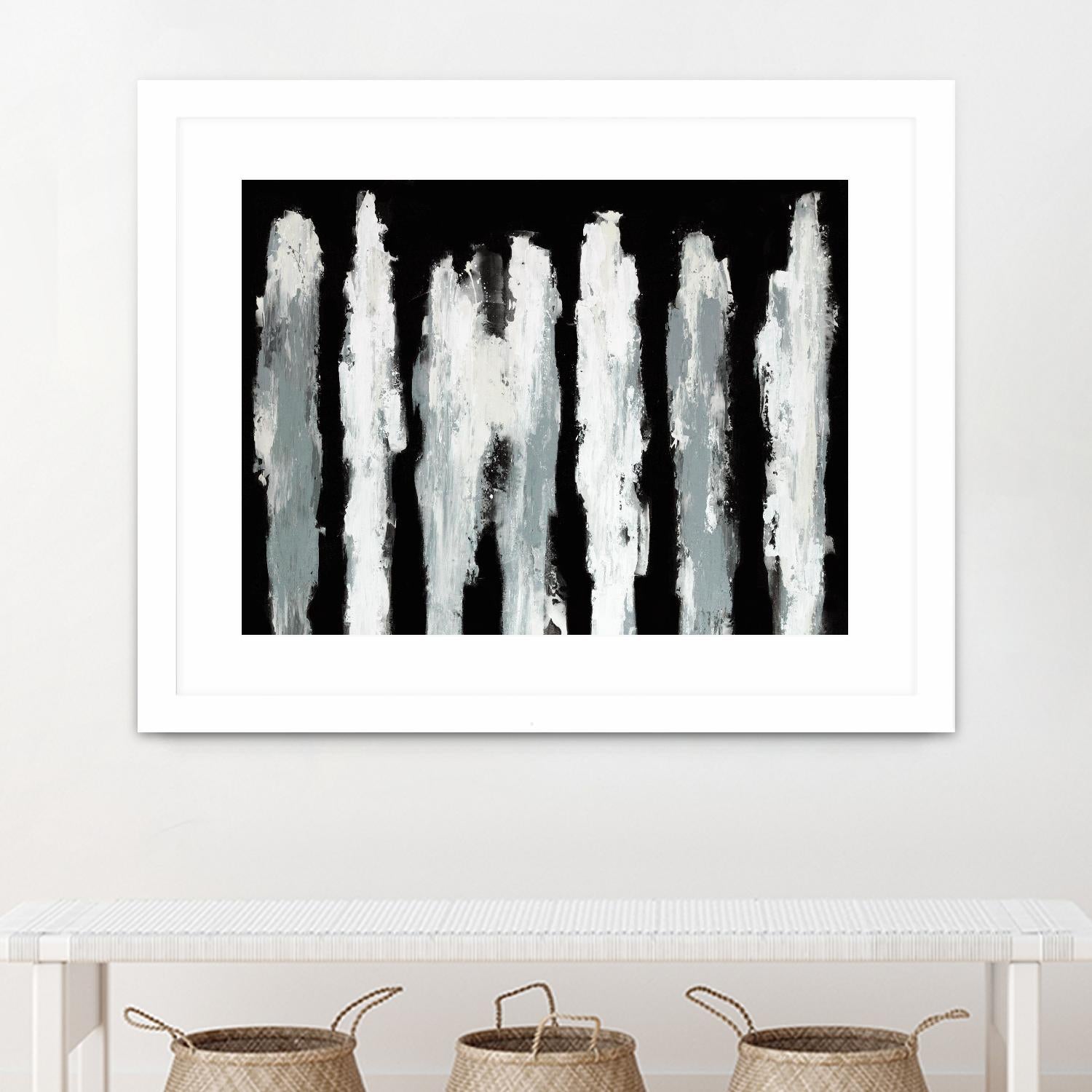 Kept in the Shadows by Daleno Art on GIANT ART - white abstract