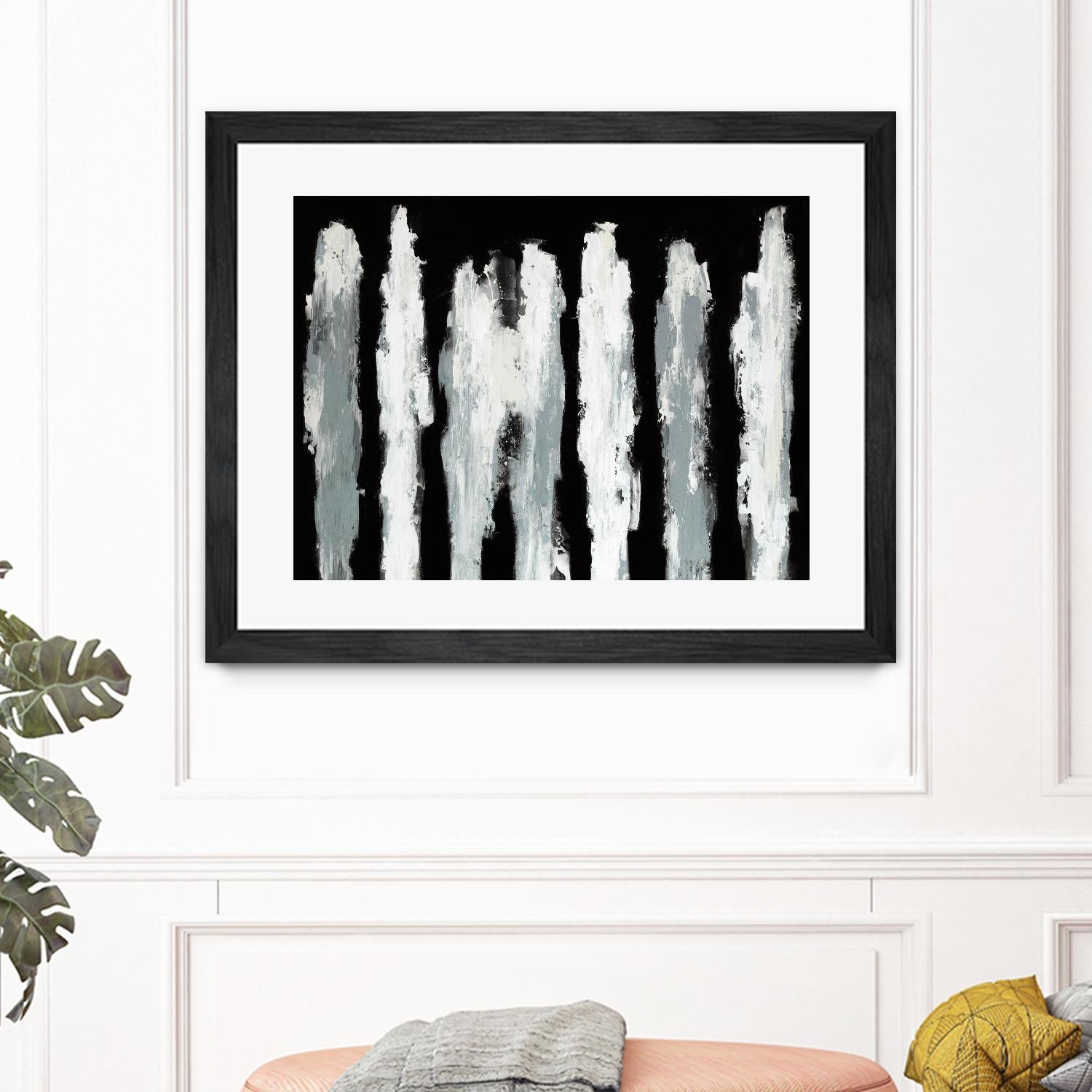 Kept in the Shadows by Daleno Art on GIANT ART - white abstract