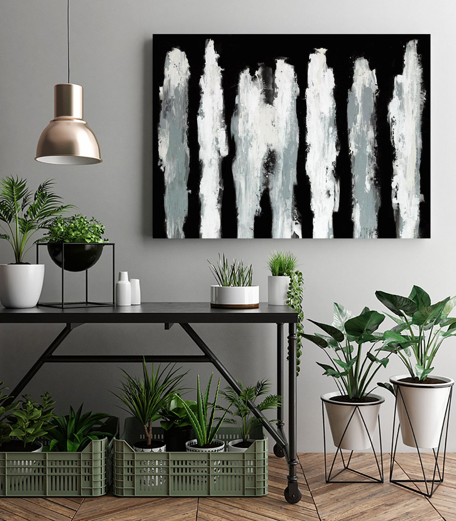 Kept in the Shadows by Daleno Art on GIANT ART - white abstract