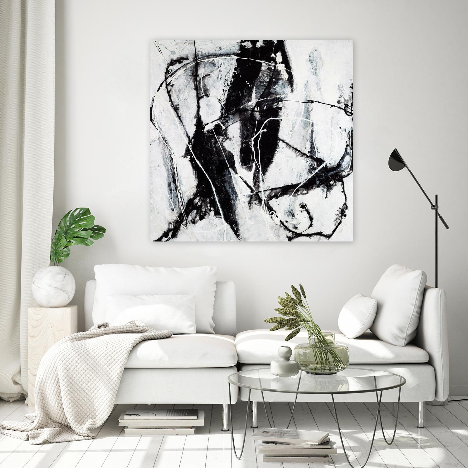 Polar Opposition by Daleno Art on GIANT ART - white abstract abstract