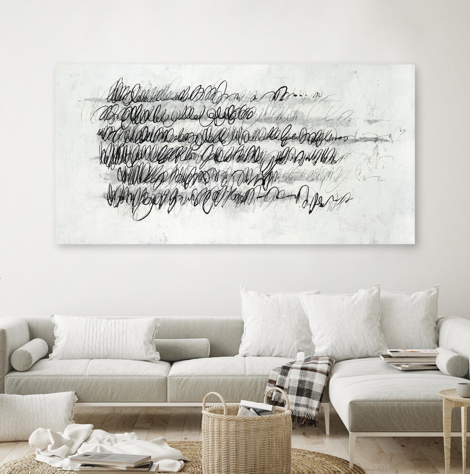 Artist Decleration by Daleno Art on GIANT ART - white abstract abstrait