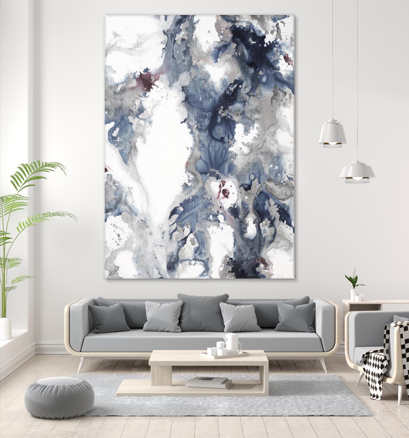 Treasure Spot II by Daleno Art on GIANT ART - pink abstract abstrait