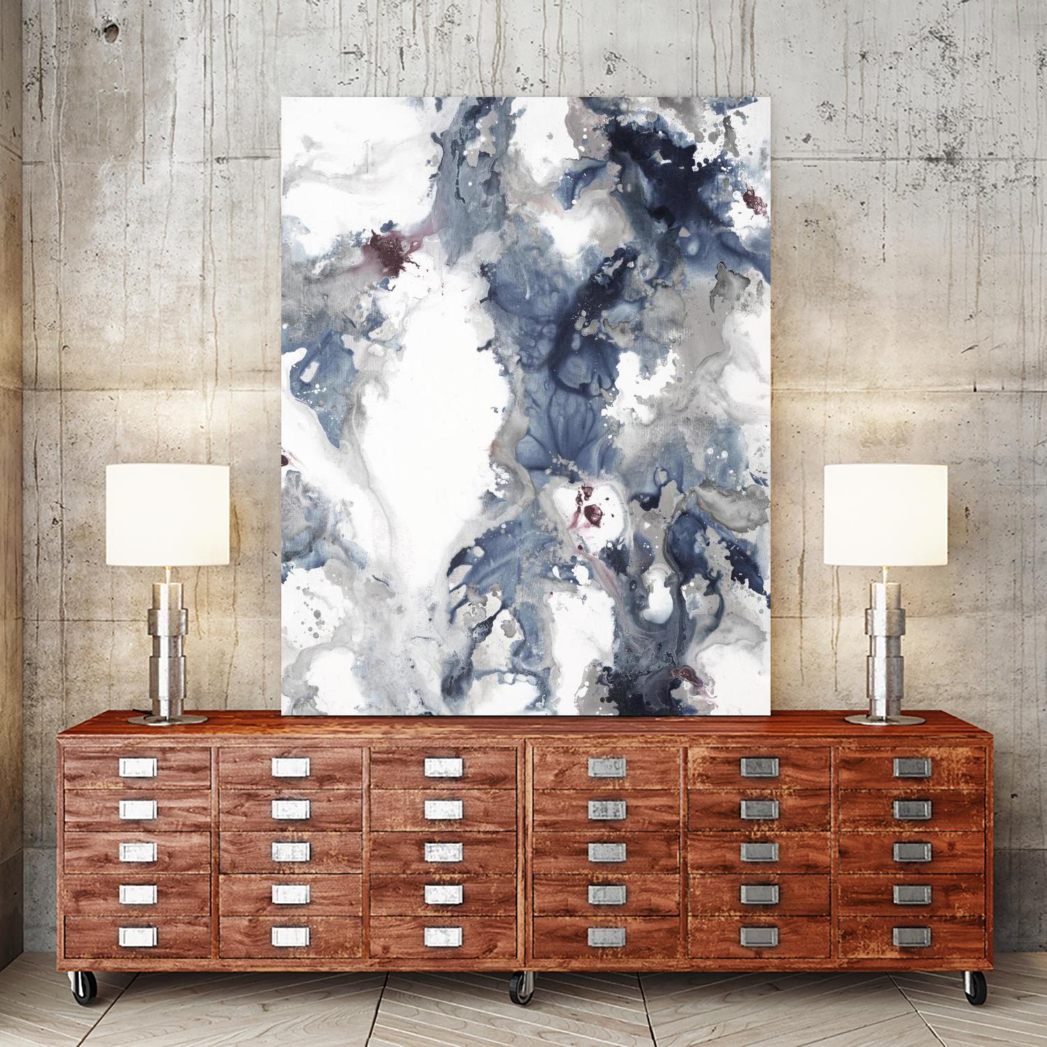 Treasure Spot II by Daleno Art on GIANT ART - pink abstract abstrait