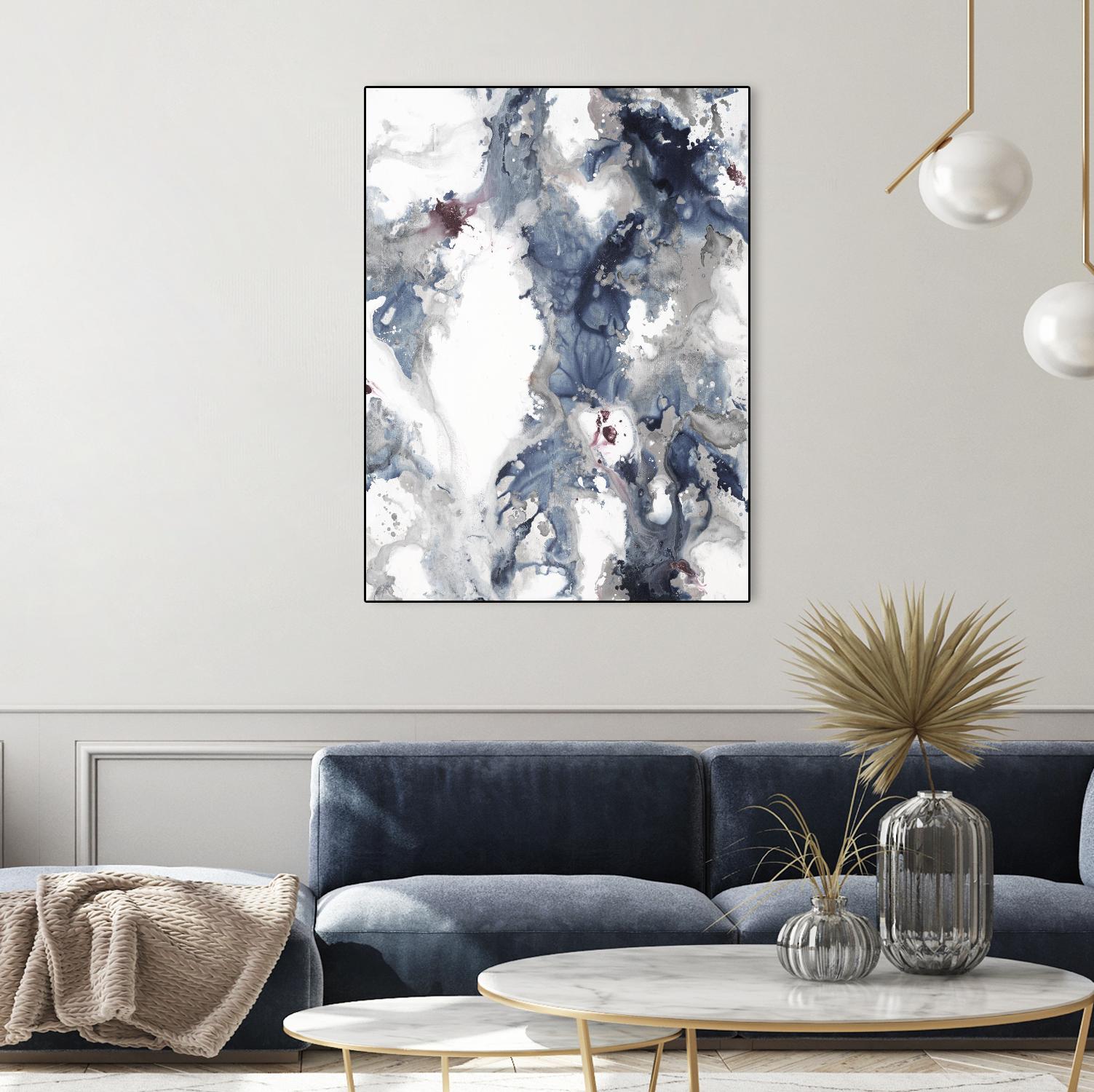 Treasure Spot II by Daleno Art on GIANT ART - pink abstract abstrait