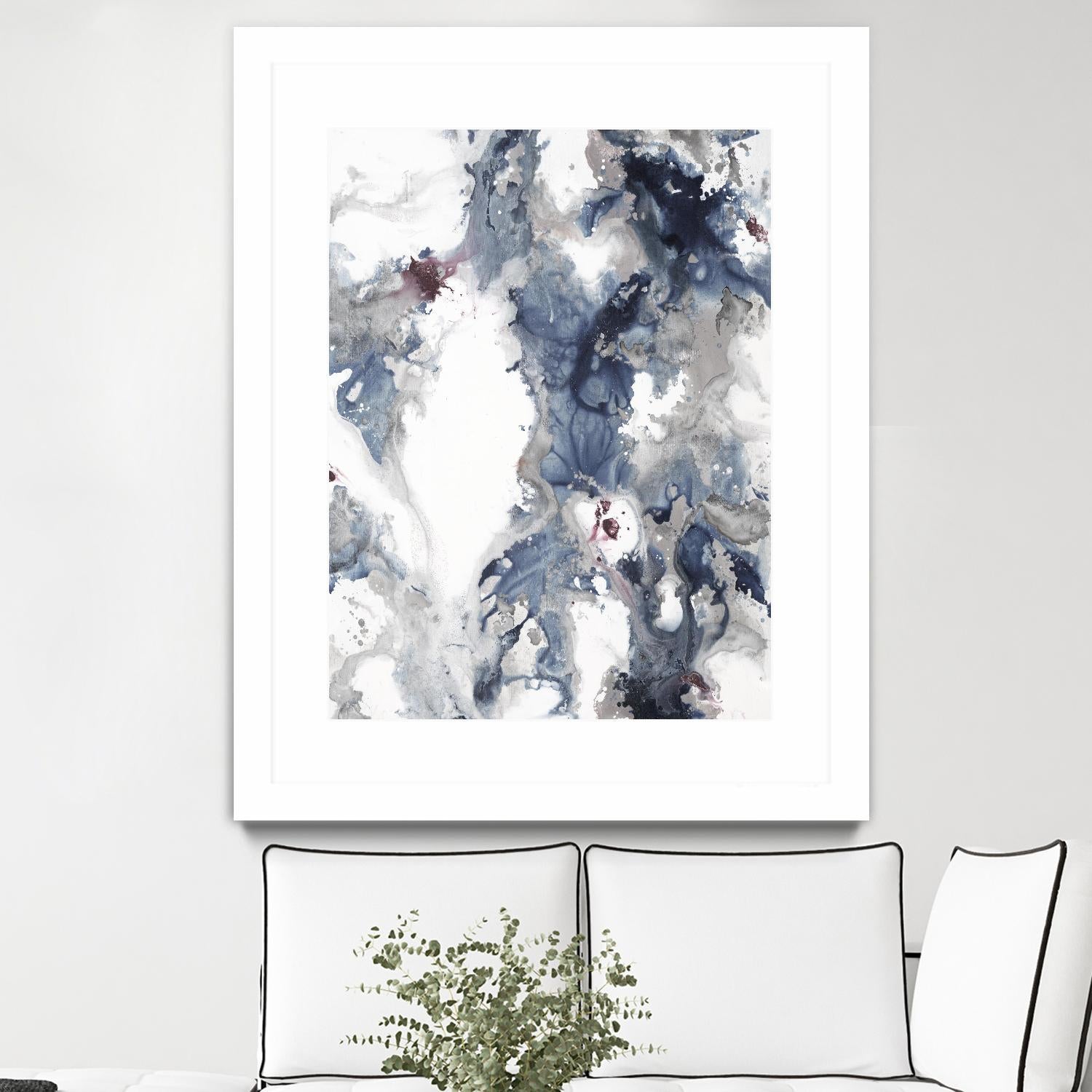 Treasure Spot II by Daleno Art on GIANT ART - pink abstract abstrait