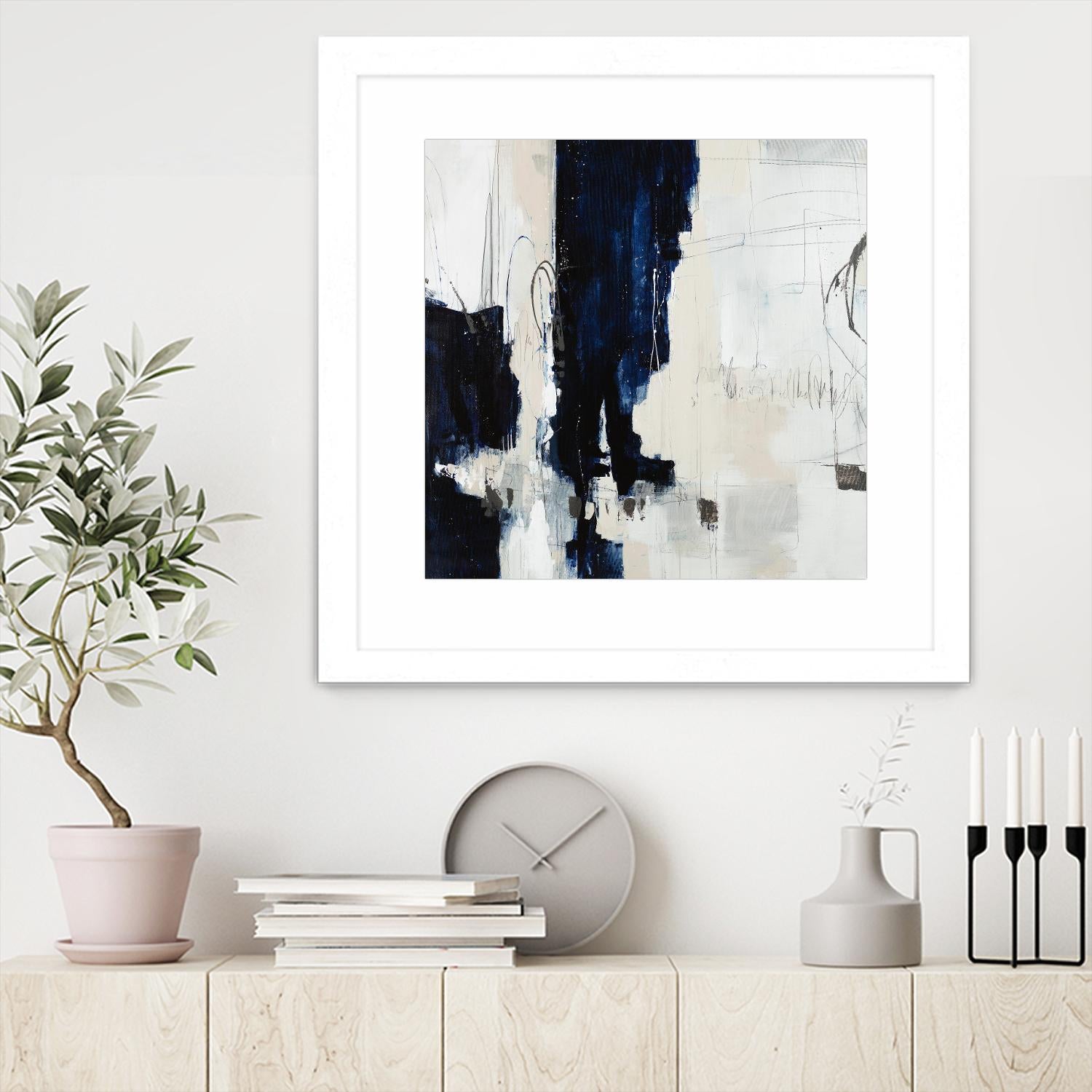 Underground Mechanics by Daleno Art on GIANT ART - blue abstract abstrait