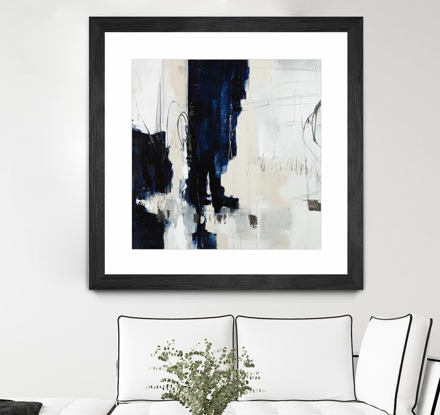 Underground Mechanics by Daleno Art on GIANT ART - blue abstract abstrait