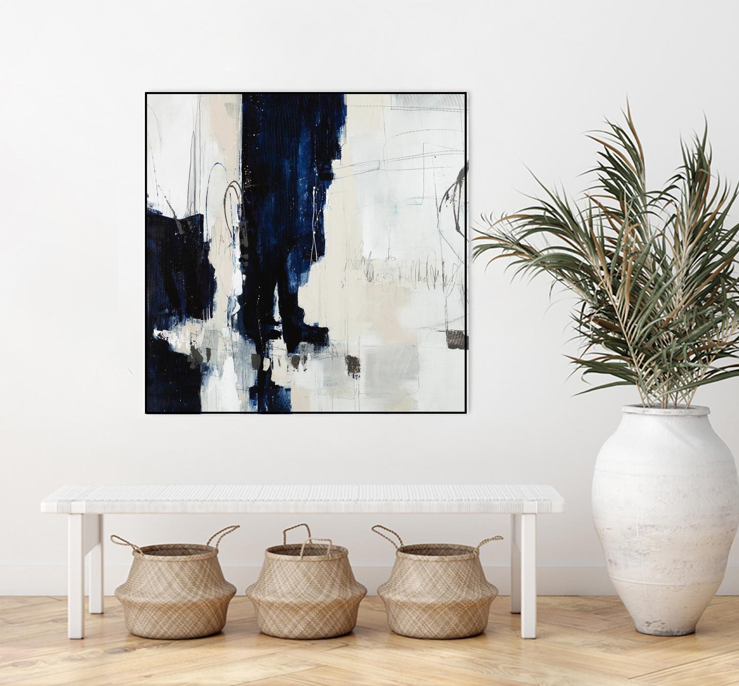 Underground Mechanics by Daleno Art on GIANT ART - blue abstract abstrait