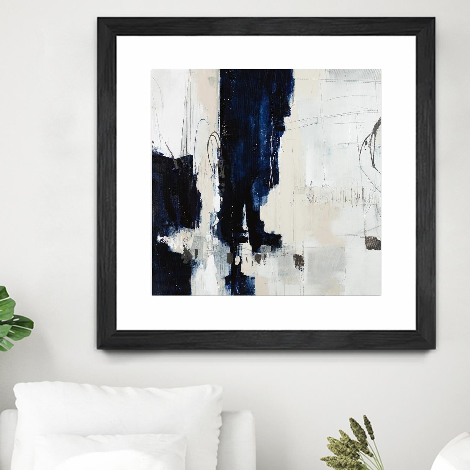 Underground Mechanics by Daleno Art on GIANT ART - blue abstract abstrait