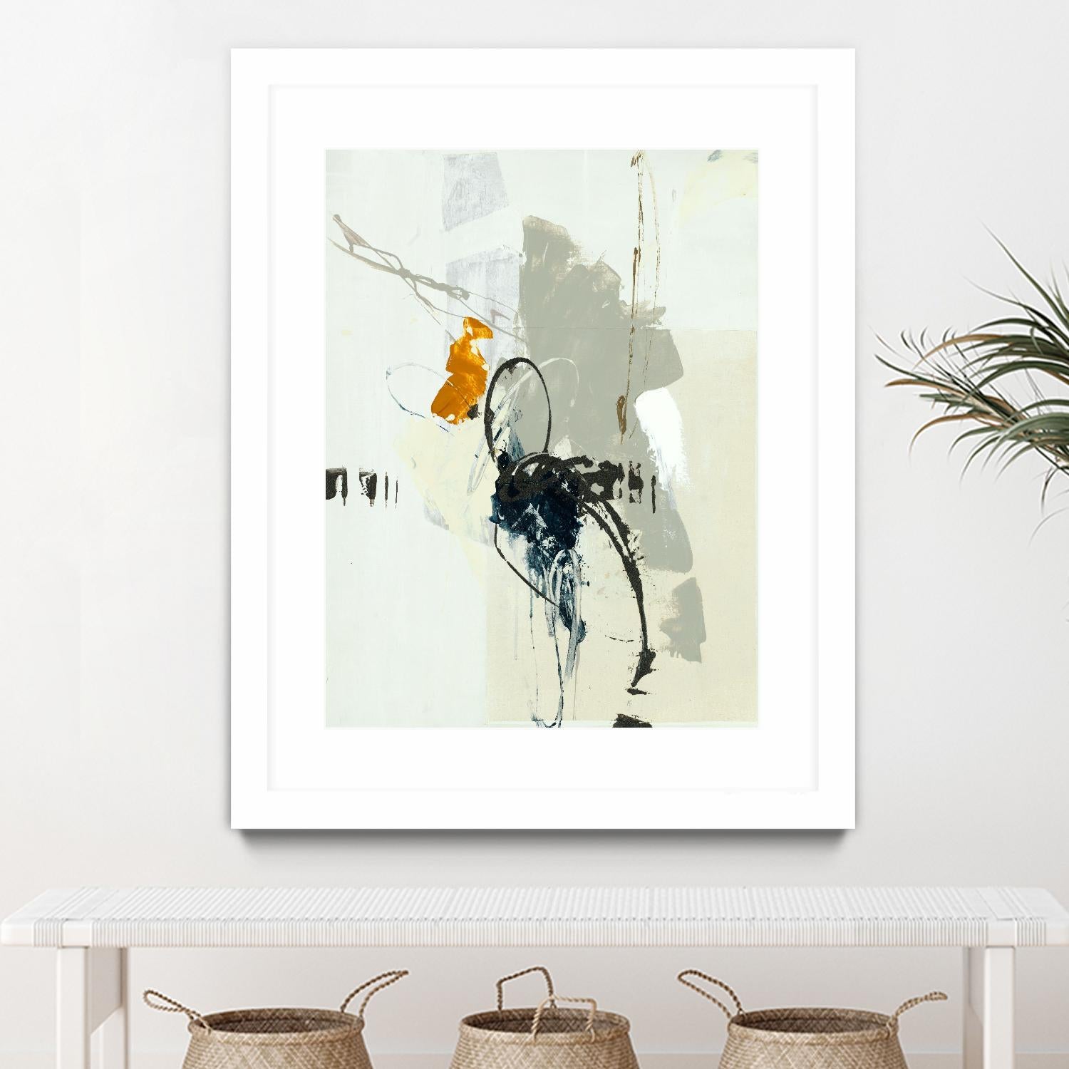 Outburst V by Daleno Art on GIANT ART - orange abstract abstract