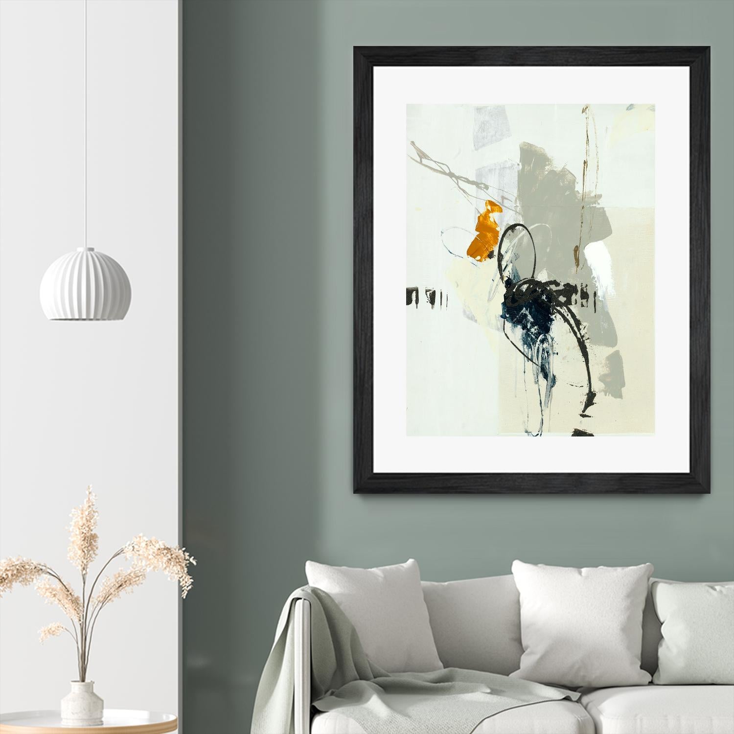 Outburst V by Daleno Art on GIANT ART - orange abstract abstract