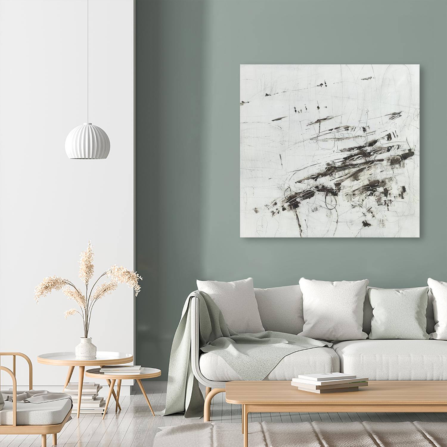 Jet Set by Daleno Art on GIANT ART - white abstract