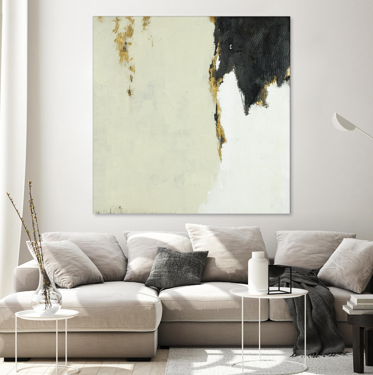 Get Rich Fast by Daleno Art on GIANT ART - gold abstract abstrait