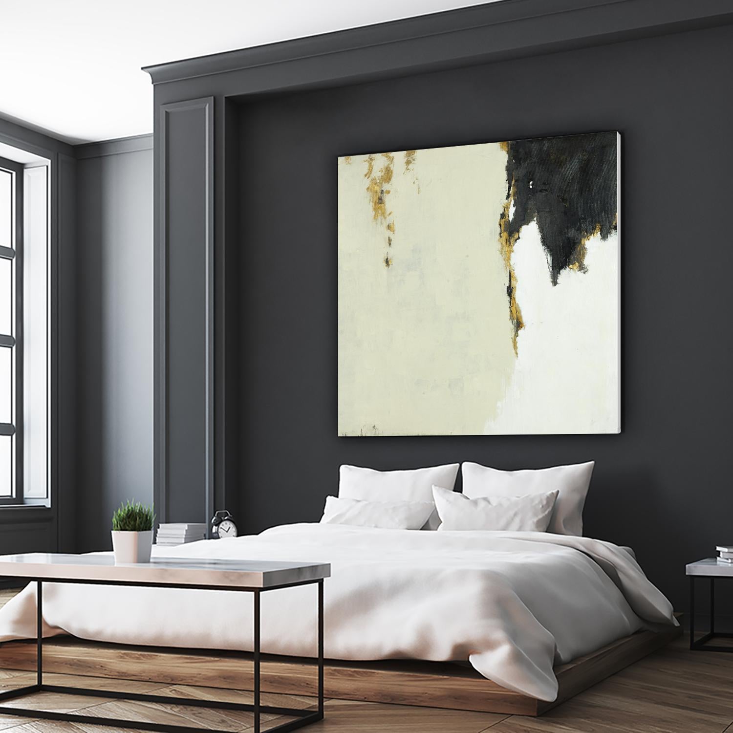 Get Rich Fast by Daleno Art on GIANT ART - gold abstract abstrait