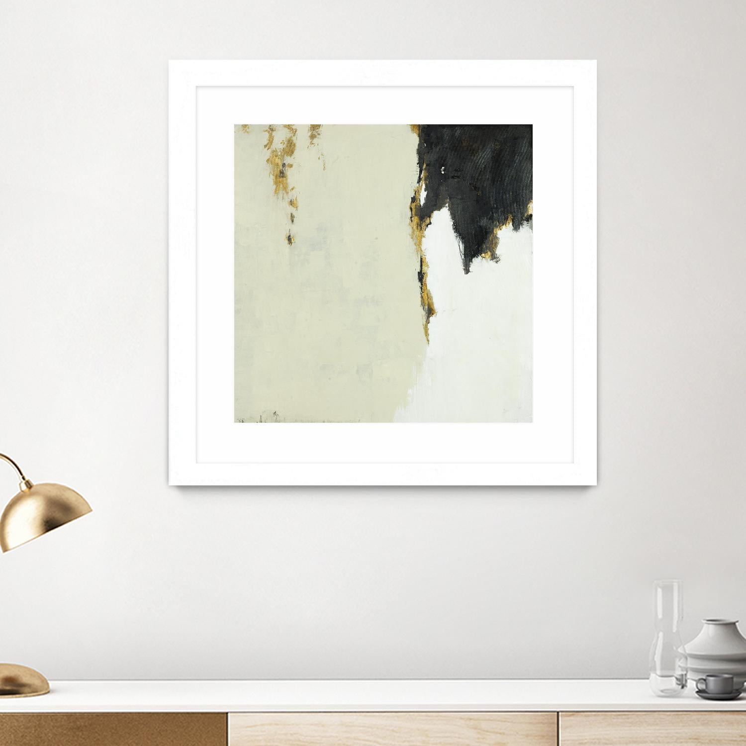 Get Rich Fast by Daleno Art on GIANT ART - gold abstract abstrait