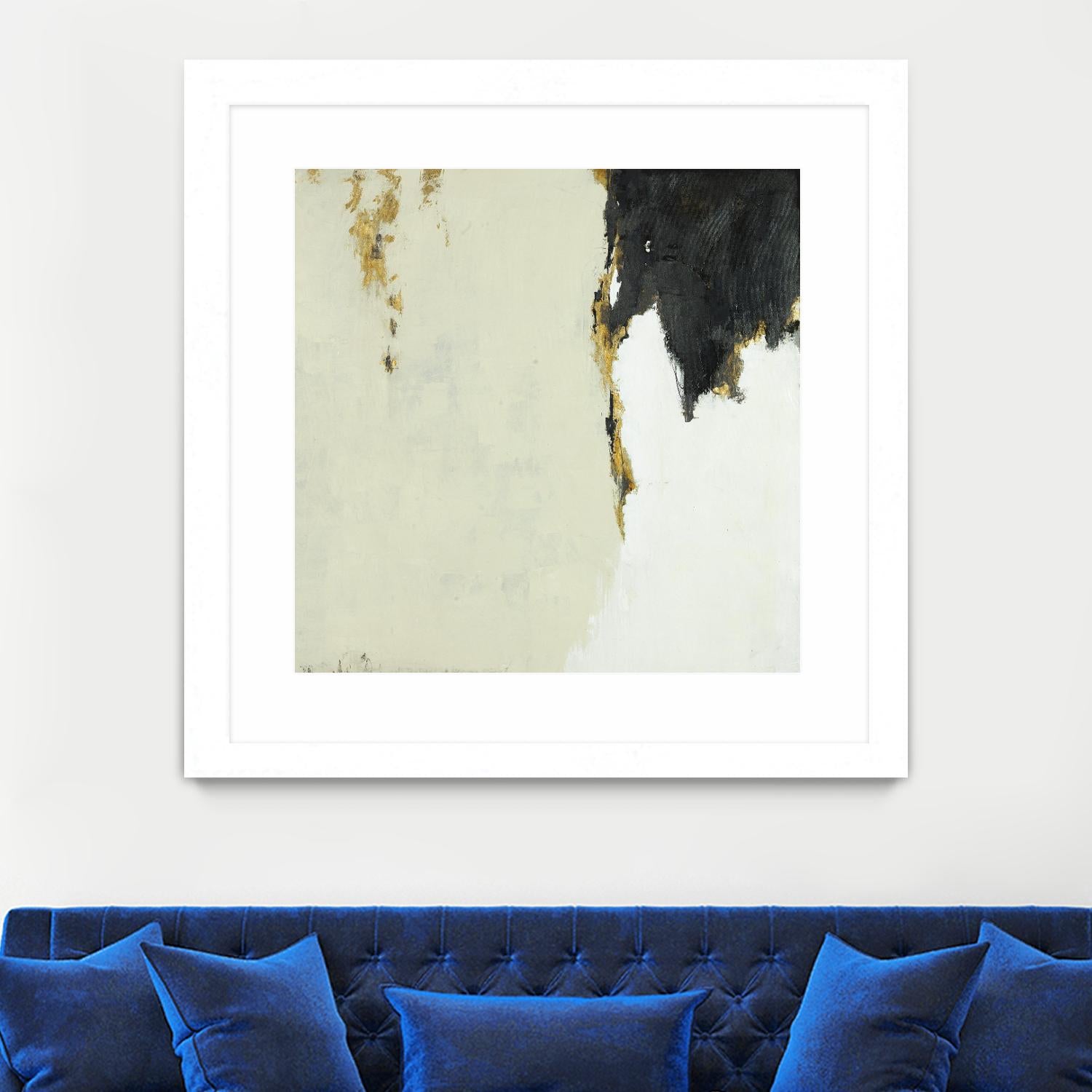 Get Rich Fast by Daleno Art on GIANT ART - gold abstract abstrait