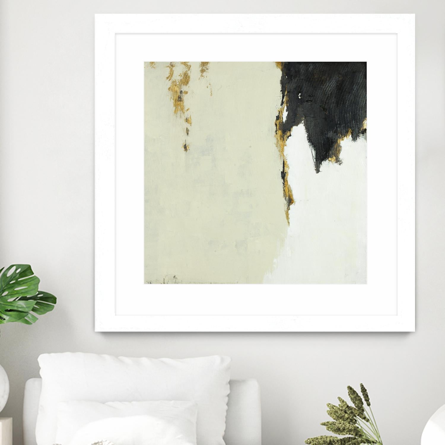 Get Rich Fast by Daleno Art on GIANT ART - gold abstract abstrait