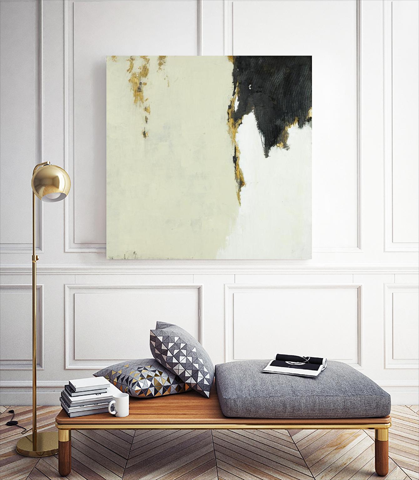 Get Rich Fast by Daleno Art on GIANT ART - gold abstract abstrait