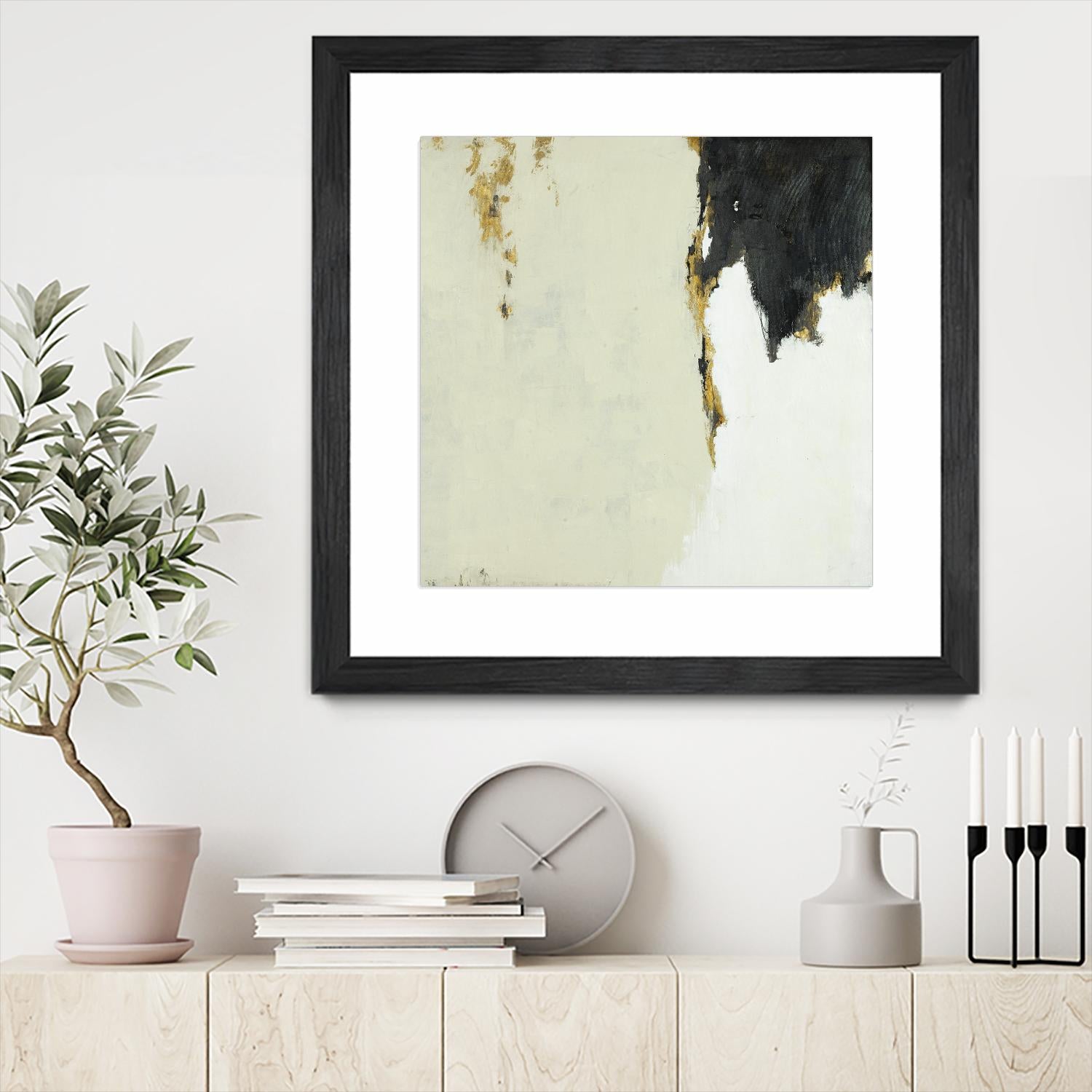 Get Rich Fast by Daleno Art on GIANT ART - gold abstract abstrait