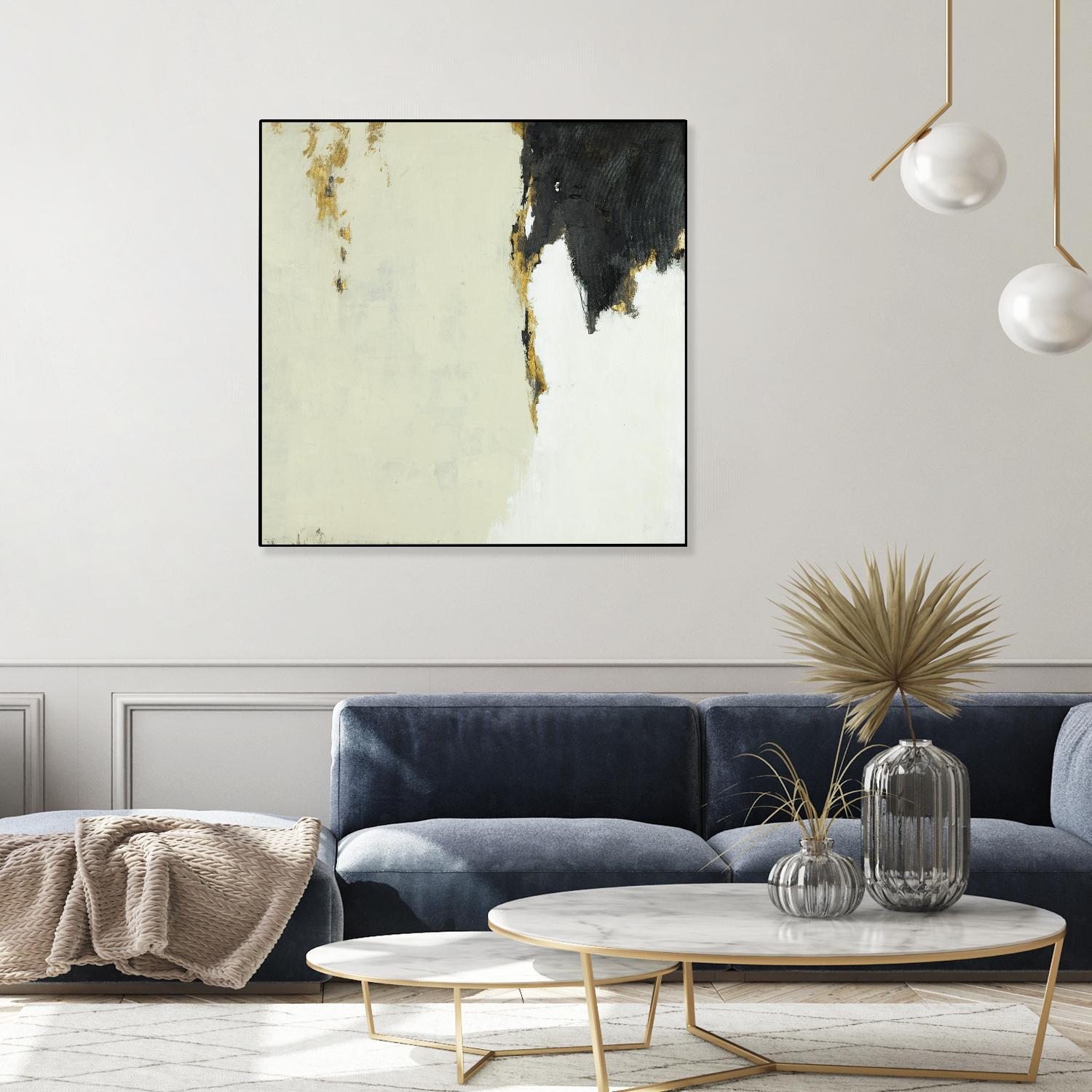 Get Rich Fast by Daleno Art on GIANT ART - gold abstract abstrait