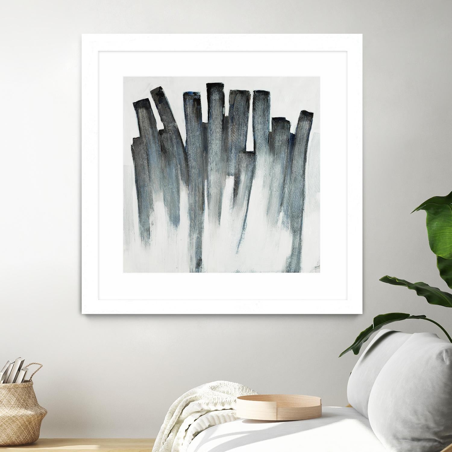 Graphite Spirits by Daleno Art on GIANT ART - blue abstract abstrait