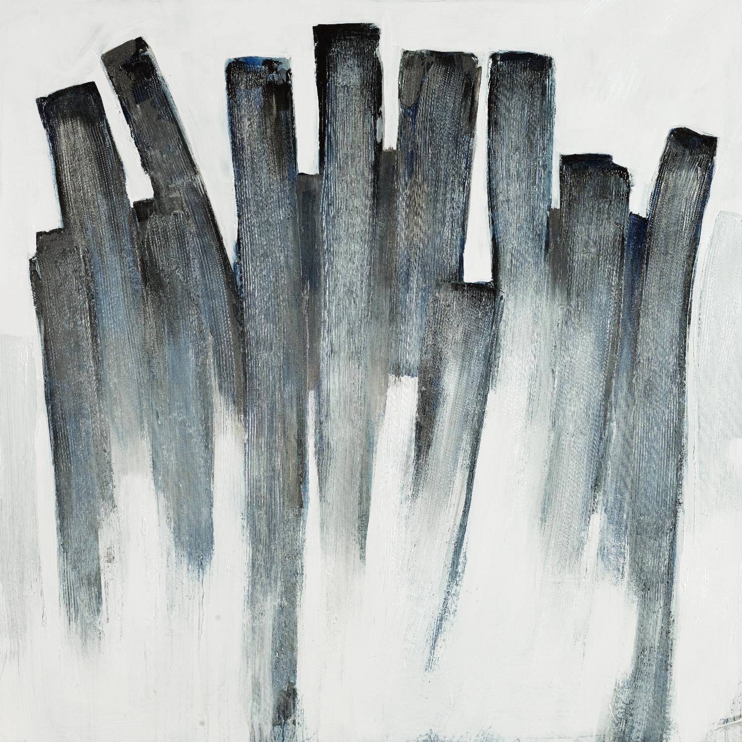 Graphite Spirits by Daleno Art on GIANT ART - blue abstract abstrait