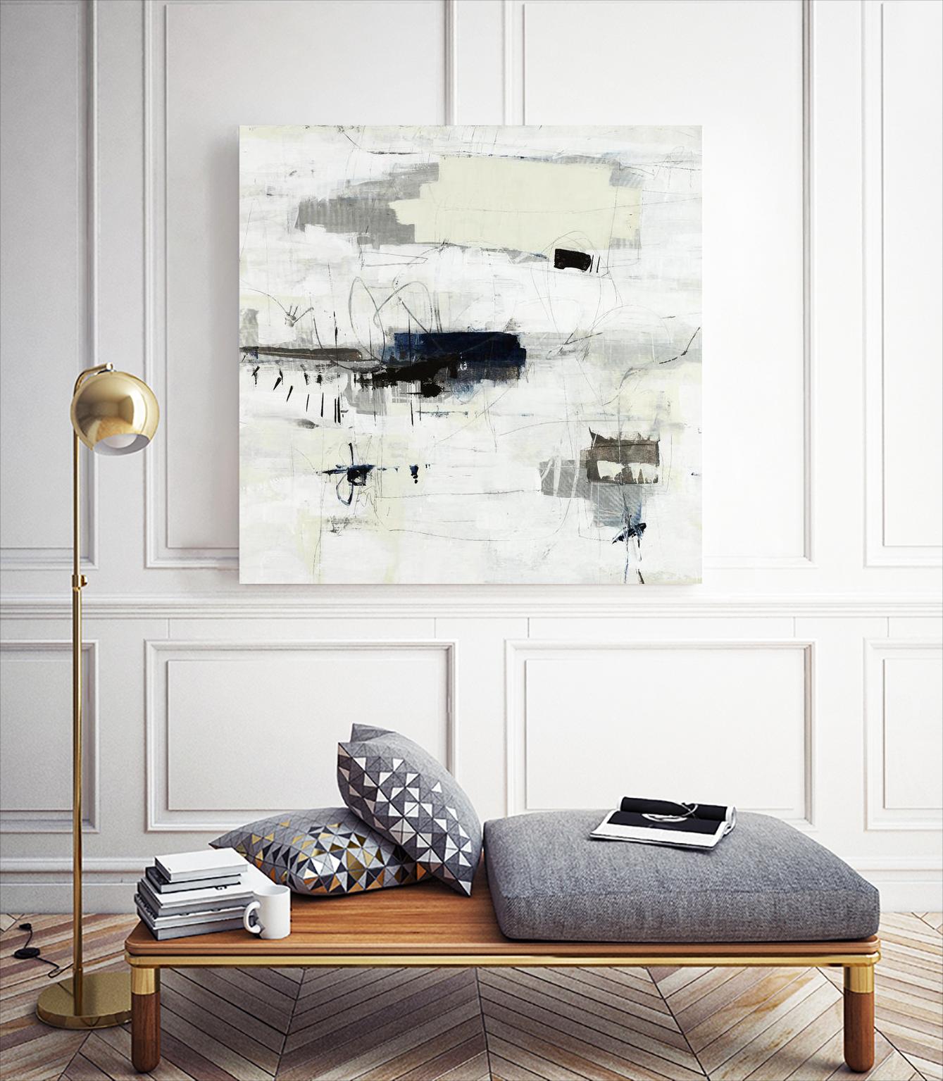 Parting With Reality by Daleno Art on GIANT ART - beige abstract abstract