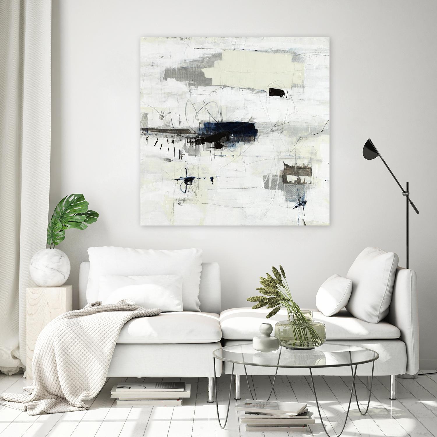 Parting With Reality by Daleno Art on GIANT ART - beige abstract abstract