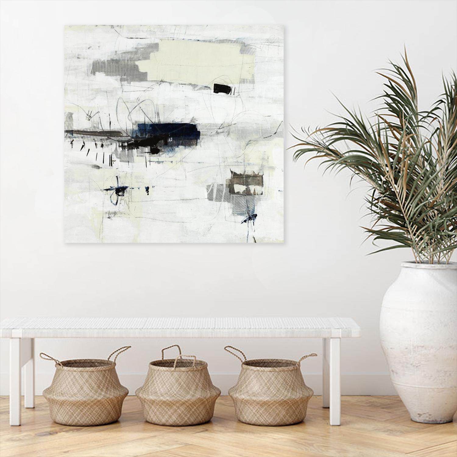 Parting With Reality by Daleno Art on GIANT ART - beige abstract abstract