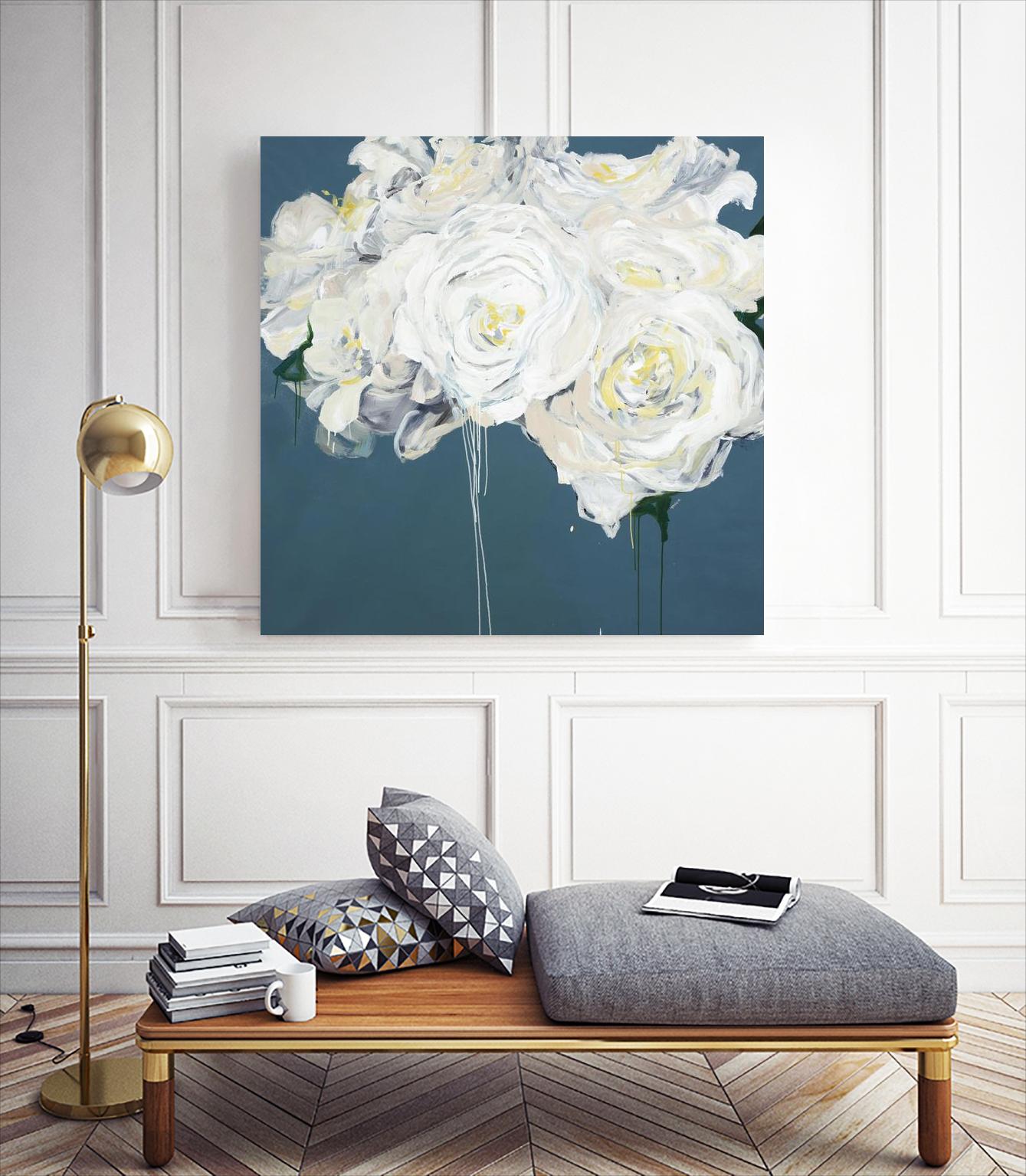 Mommie Dearest by Daleno Art on GIANT ART - white flowers