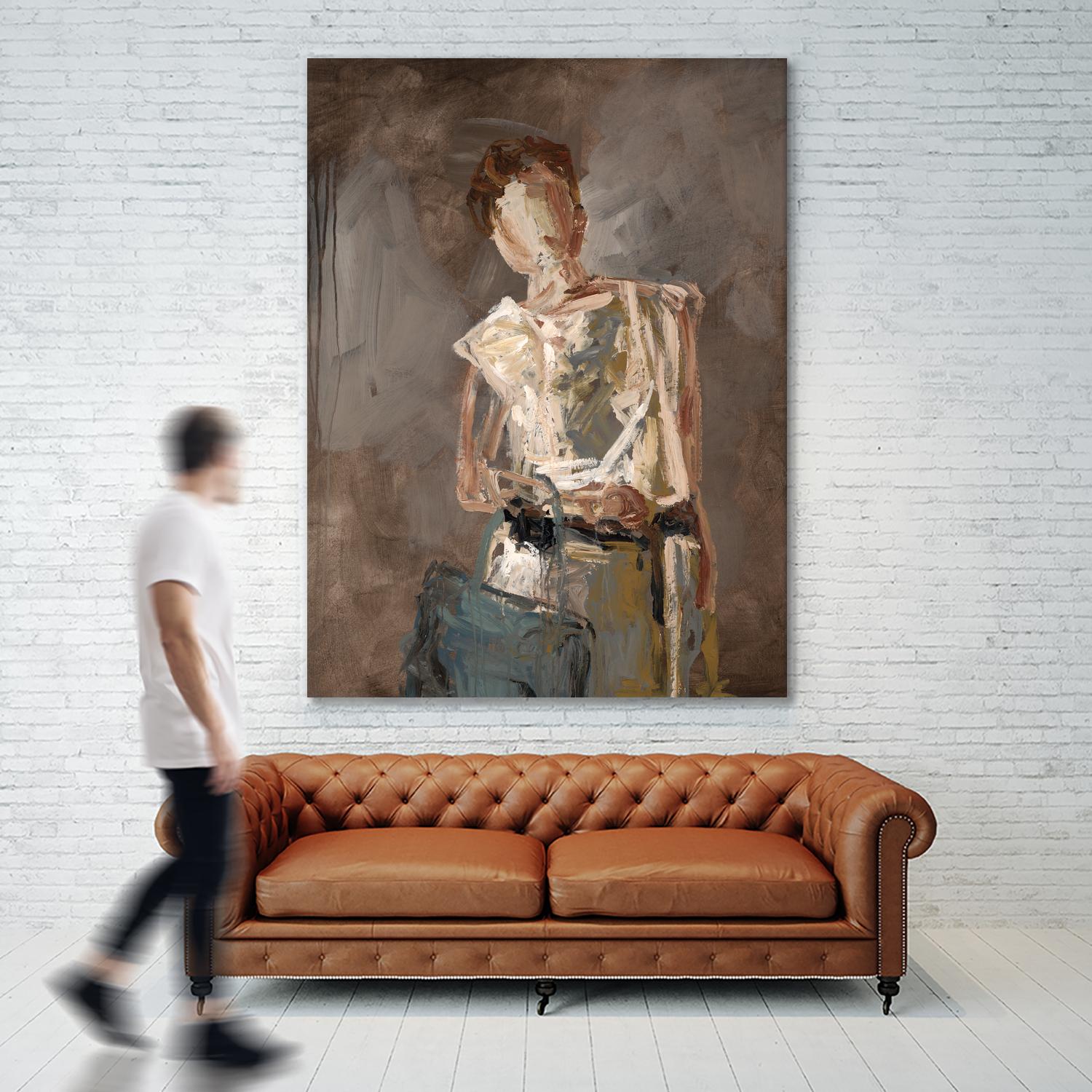 Heavy Tote by Daleno Art on GIANT ART - figurative