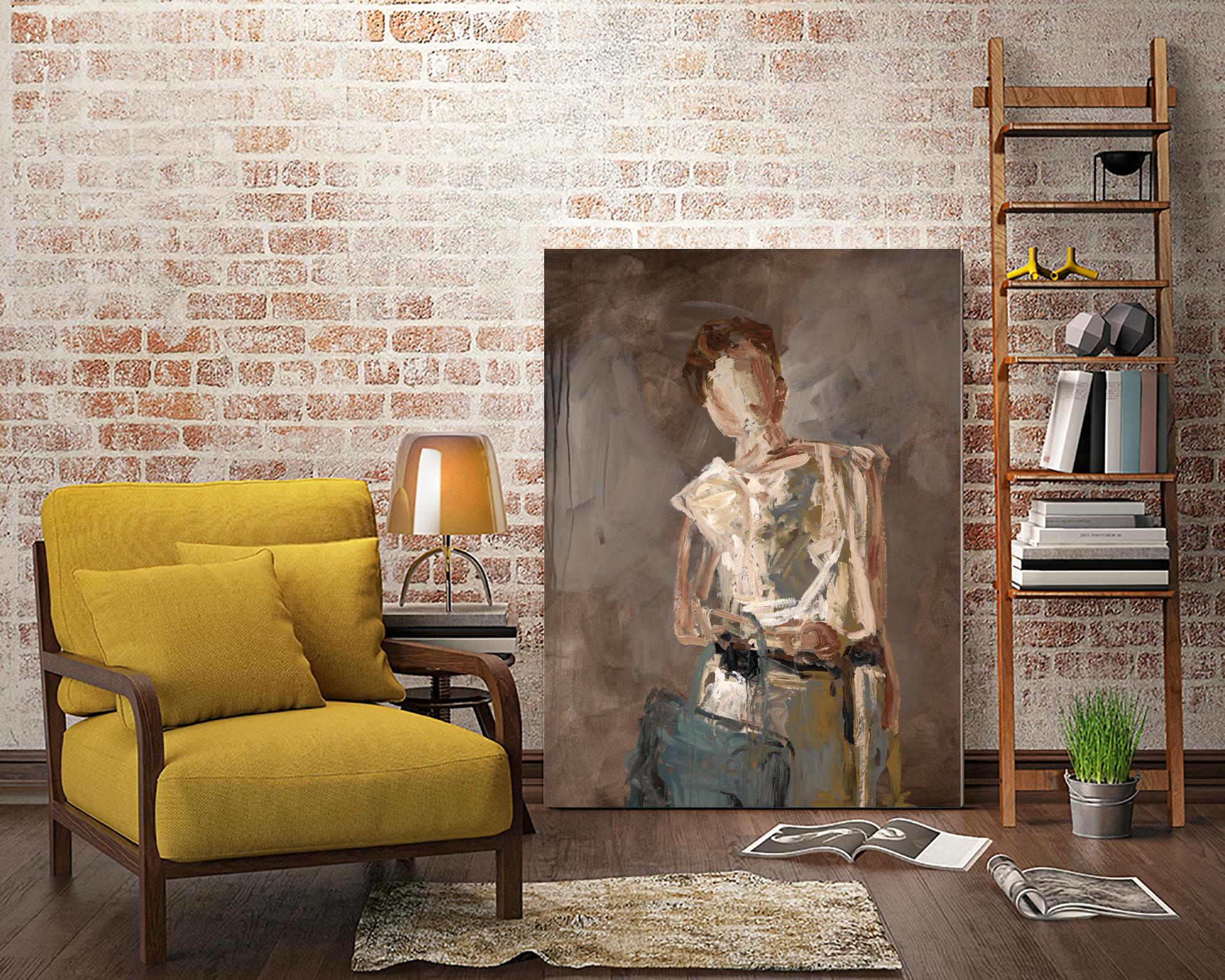 Heavy Tote by Daleno Art on GIANT ART - figurative