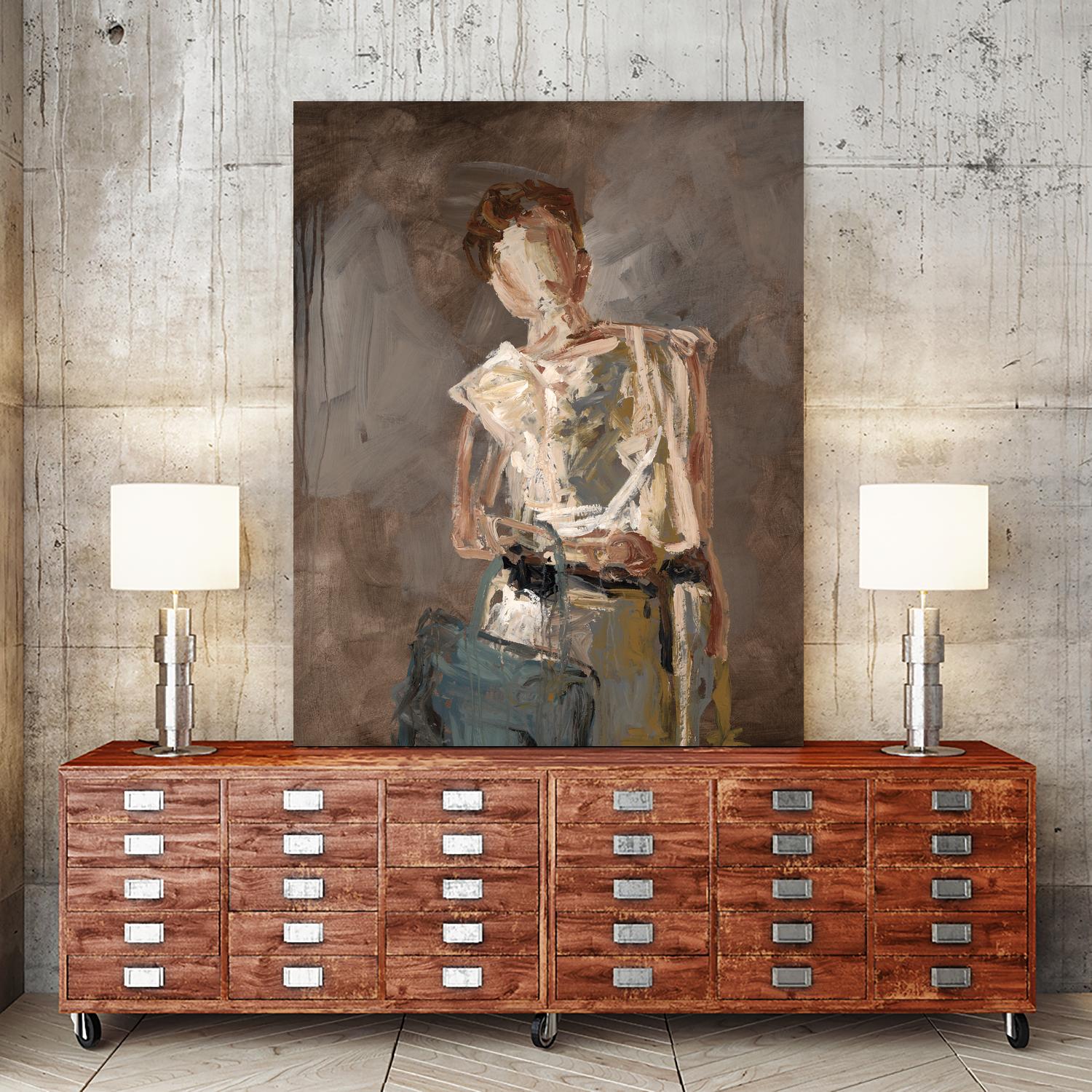 Heavy Tote by Daleno Art on GIANT ART - figurative