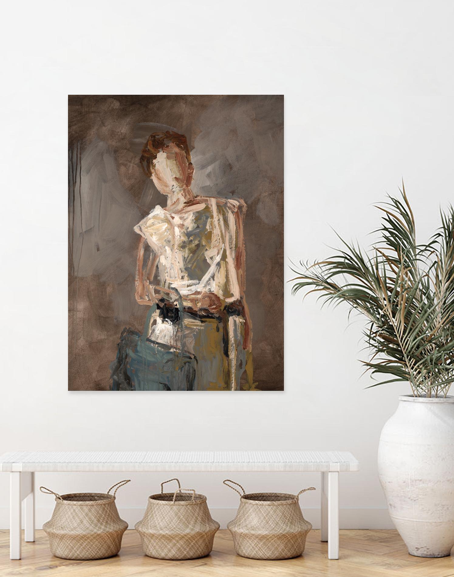 Heavy Tote by Daleno Art on GIANT ART - figurative