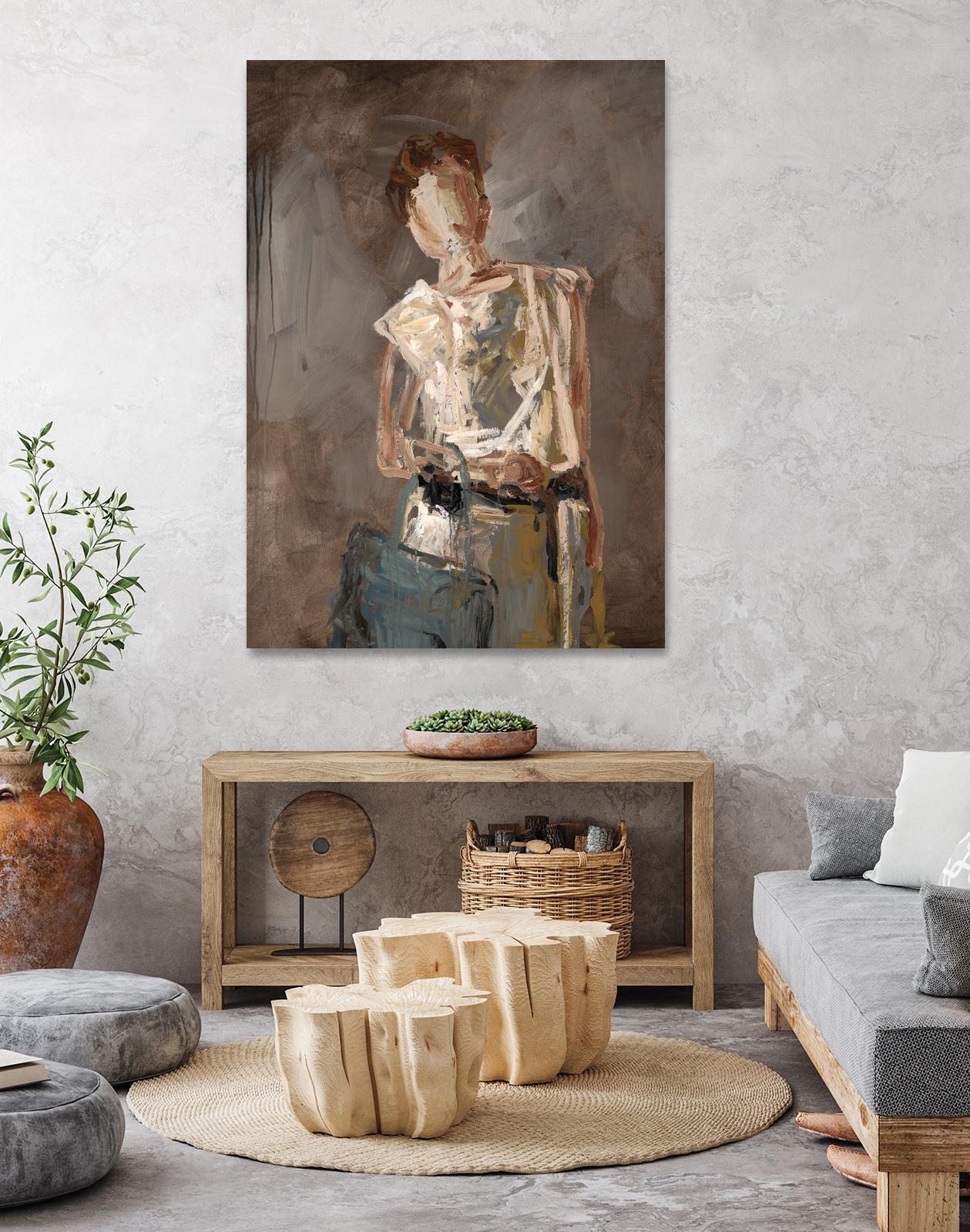 Heavy Tote by Daleno Art on GIANT ART - figurative