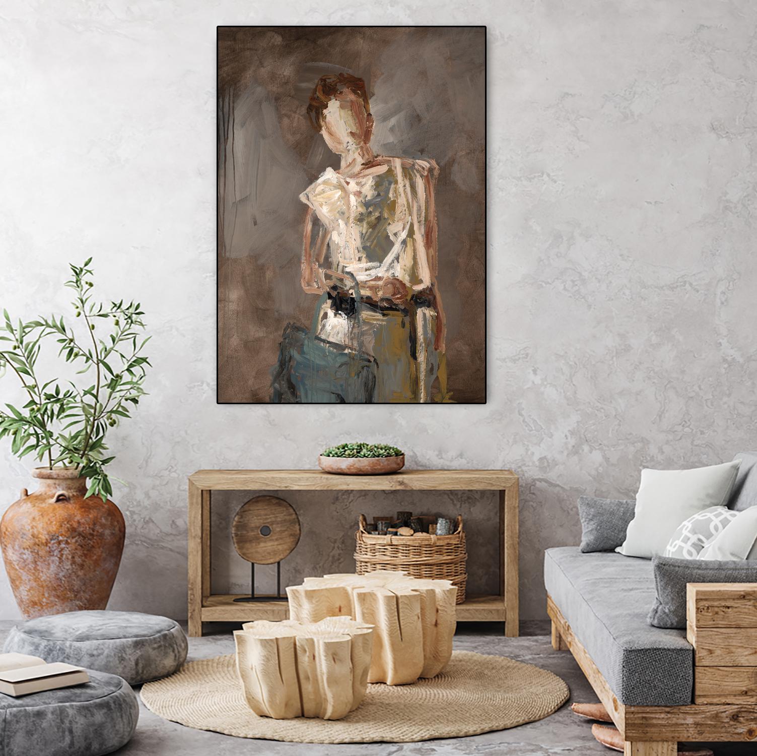 Heavy Tote by Daleno Art on GIANT ART - figurative